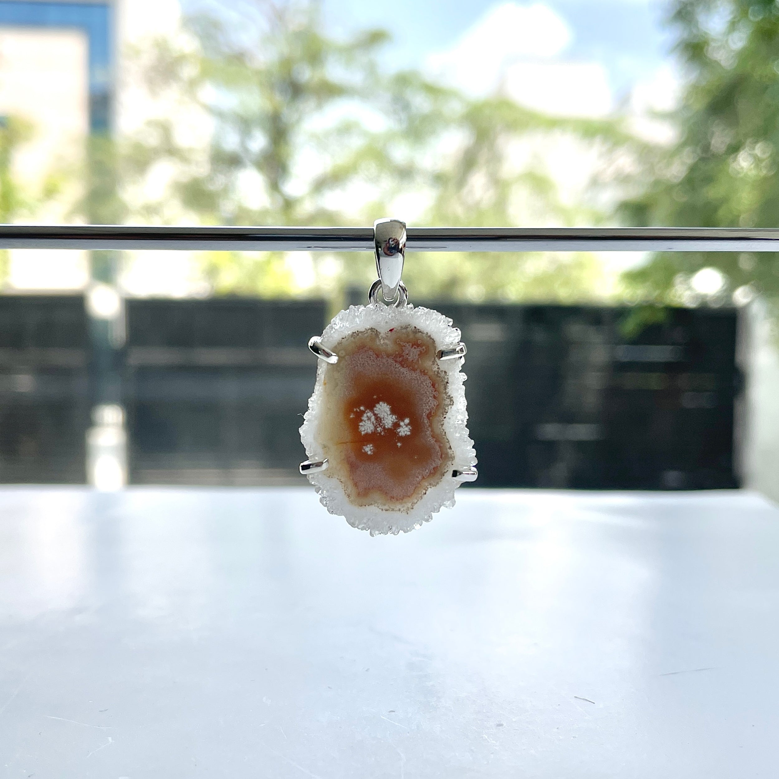 Amethyst Stalactite Pendant-(ASL-P-176.)