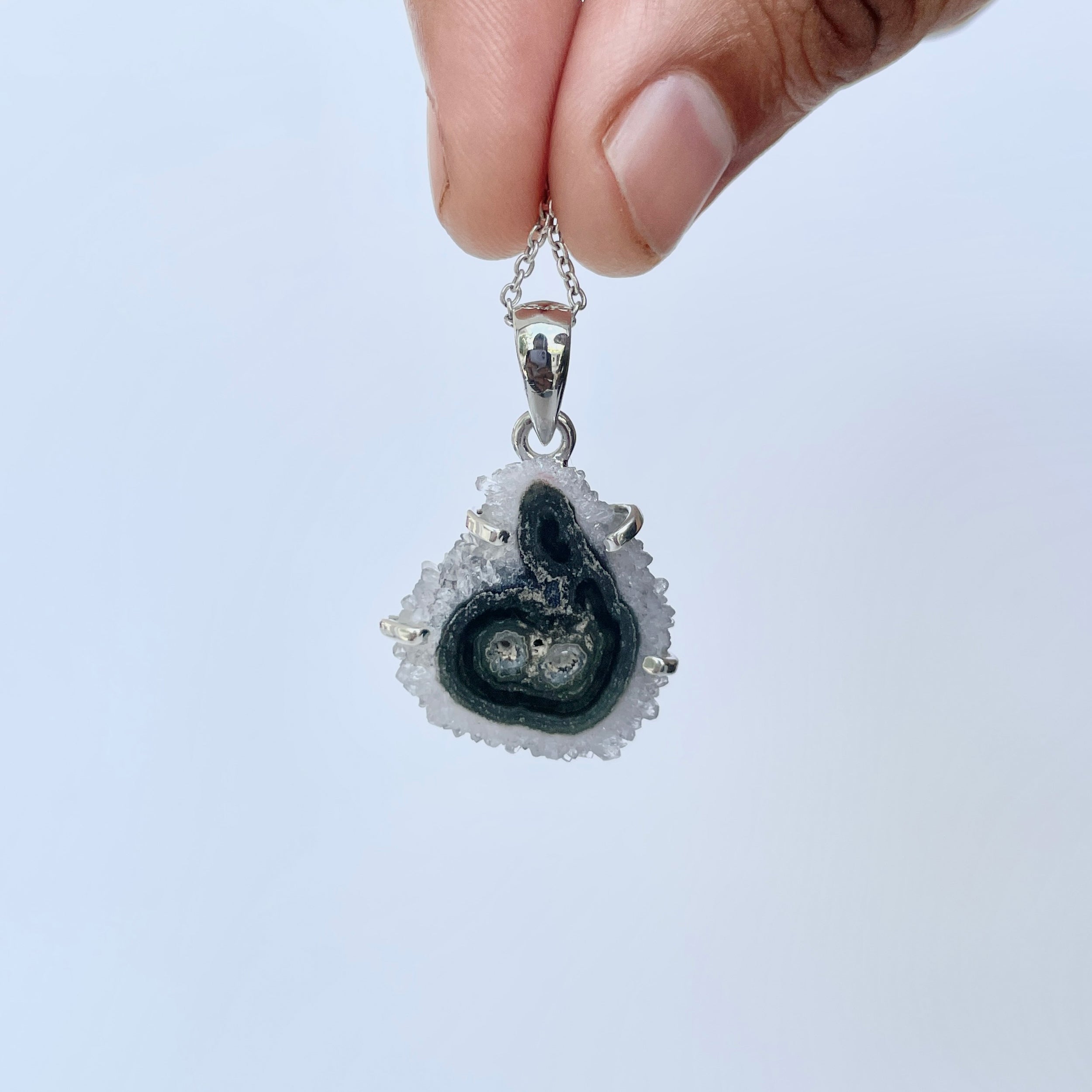 Amethyst Stalactite Pendant-(ASL-P-177.)
