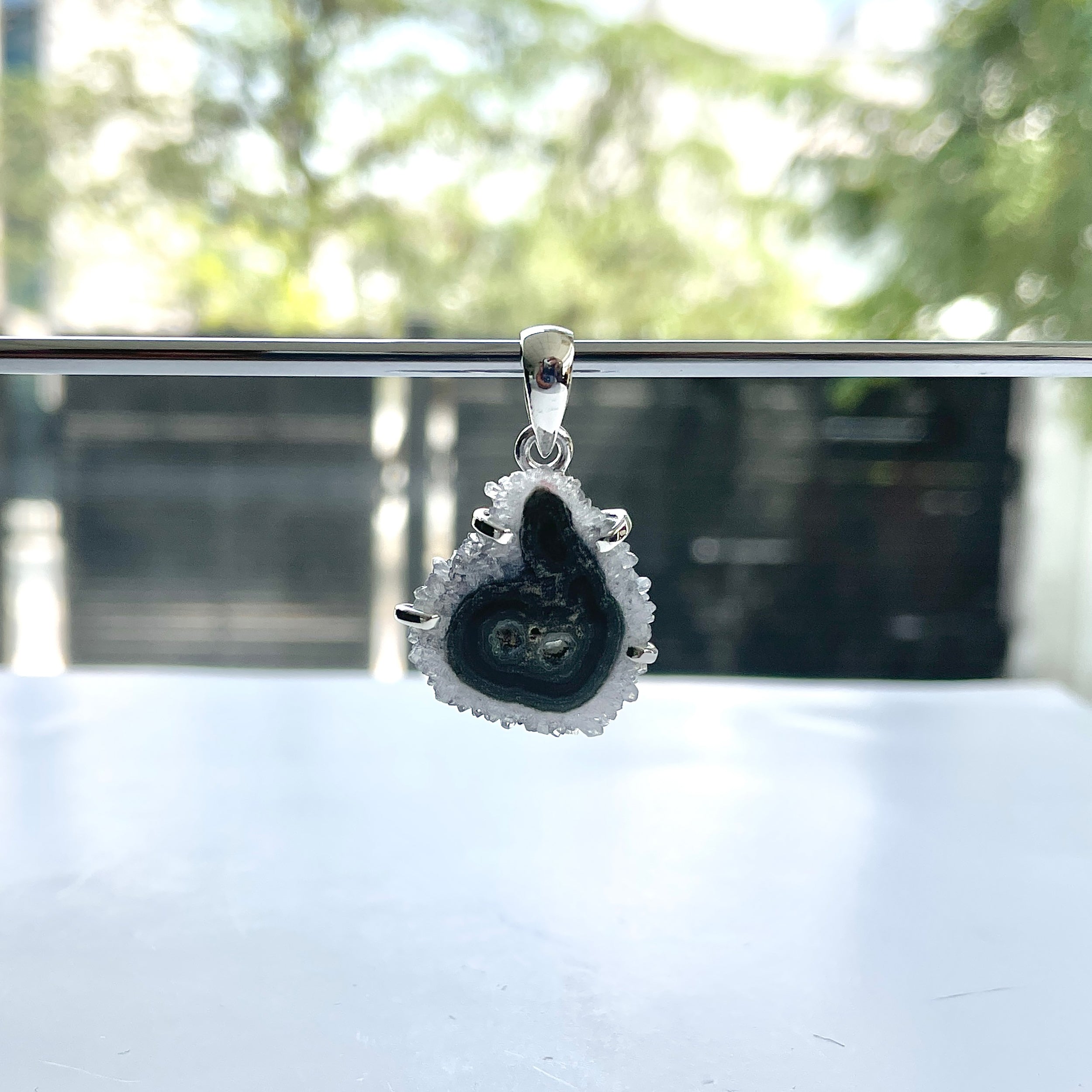 Amethyst Stalactite Pendant-(ASL-P-177.)