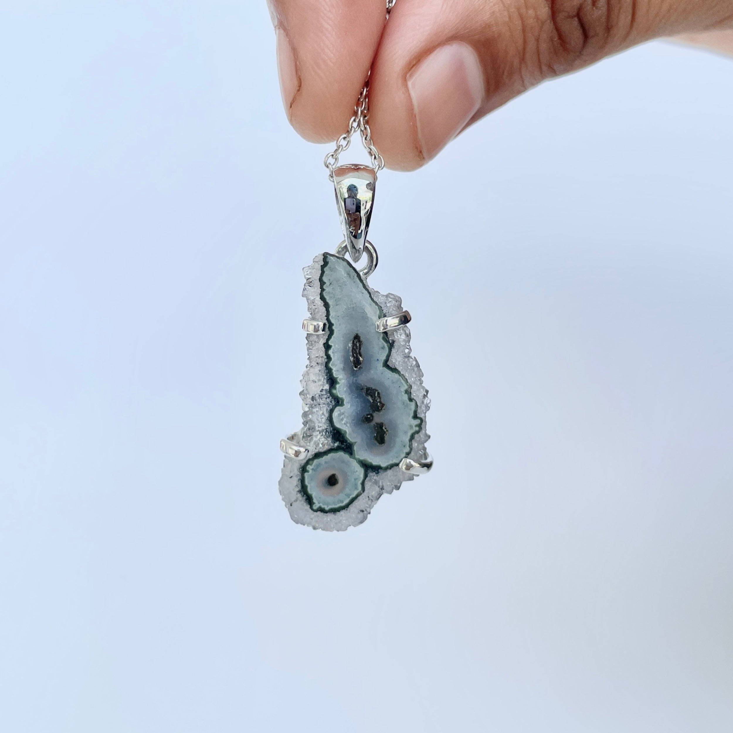 Amethyst Stalactite Pendant-(ASL-P-178.)