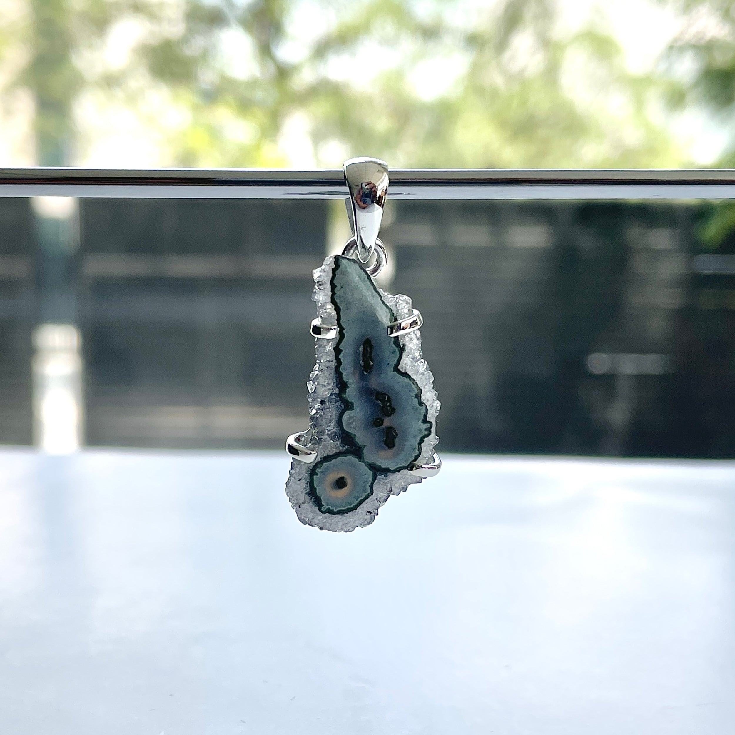 Amethyst Stalactite Pendant-(ASL-P-178.)