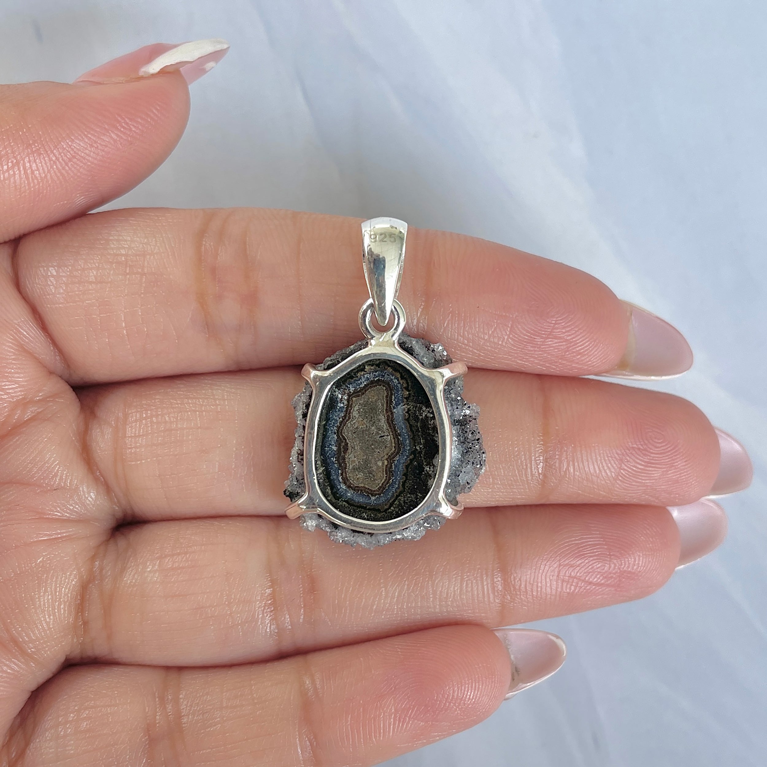 Amethyst Stalactite Pendant-(ASL-P-179.)