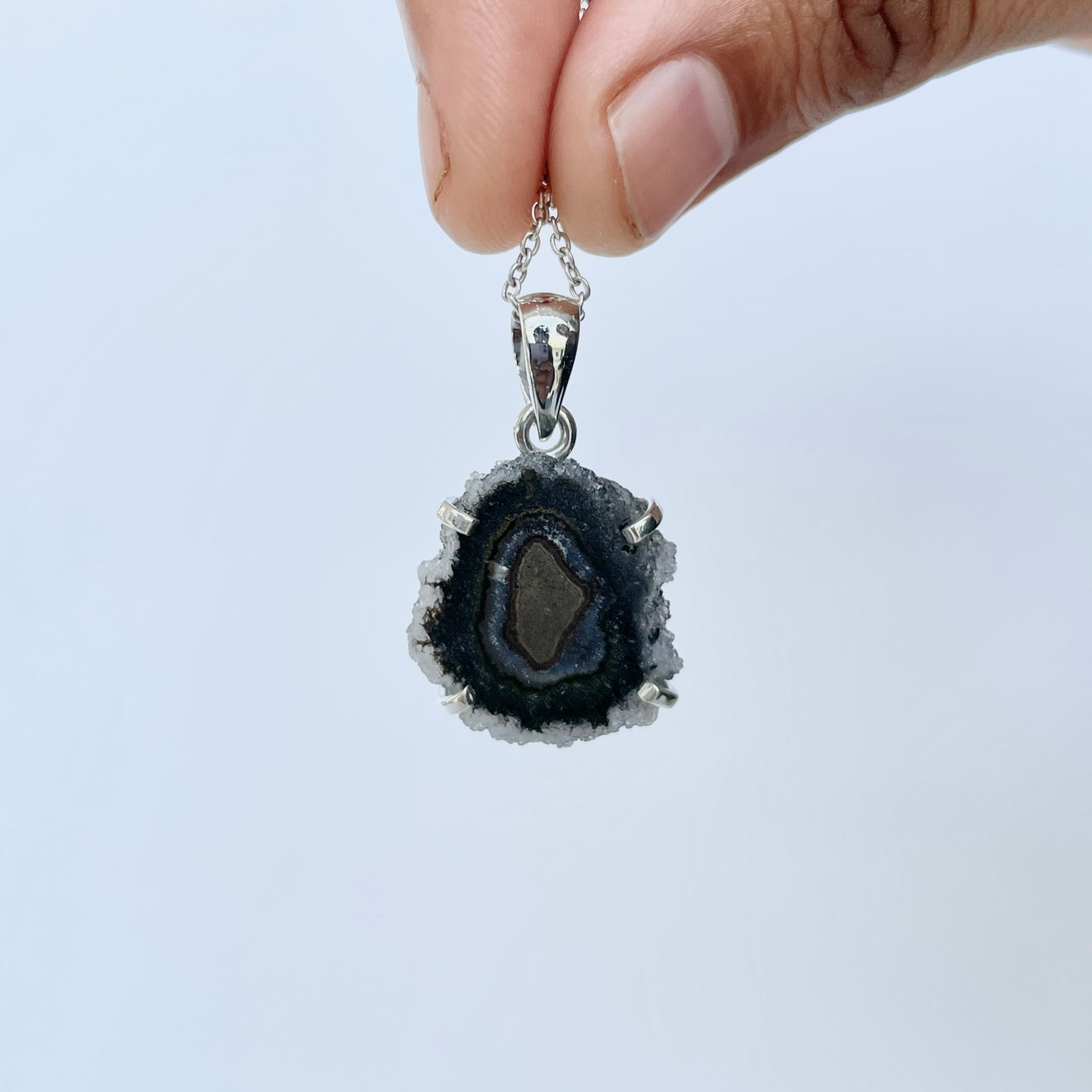 Amethyst Stalactite Pendant-(ASL-P-179.)