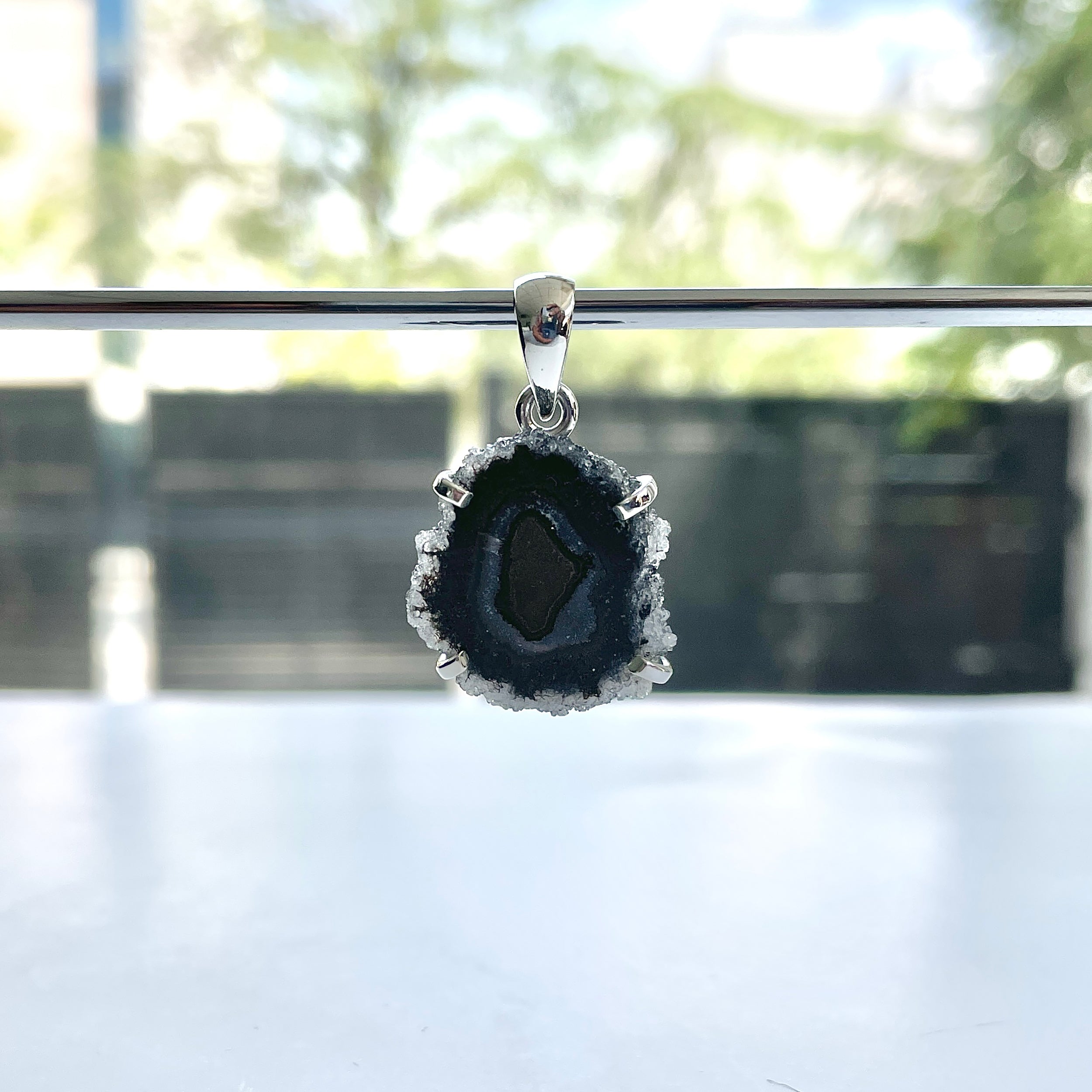 Amethyst Stalactite Pendant-(ASL-P-179.)