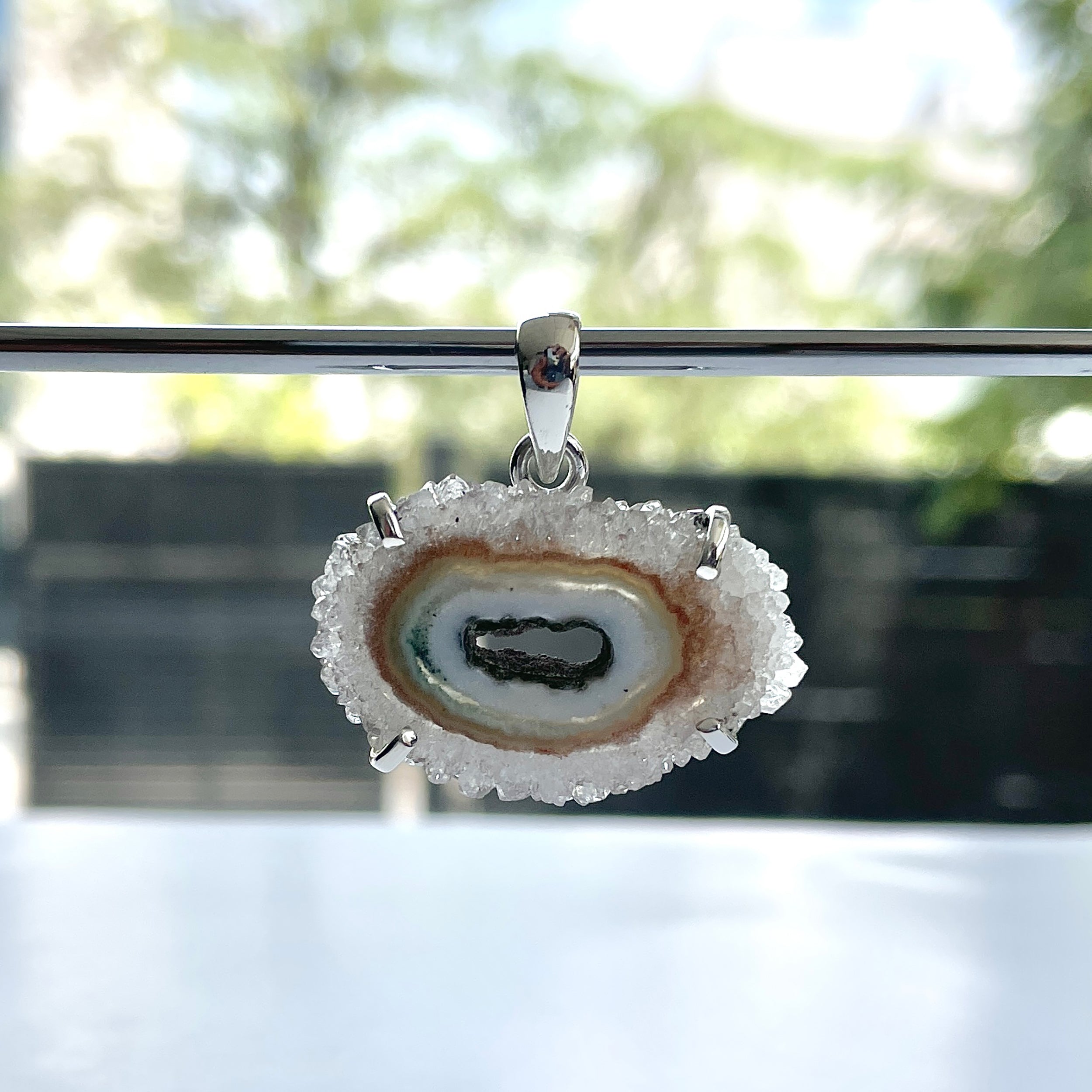 Amethyst Stalactite Pendant-(ASL-P-180.)