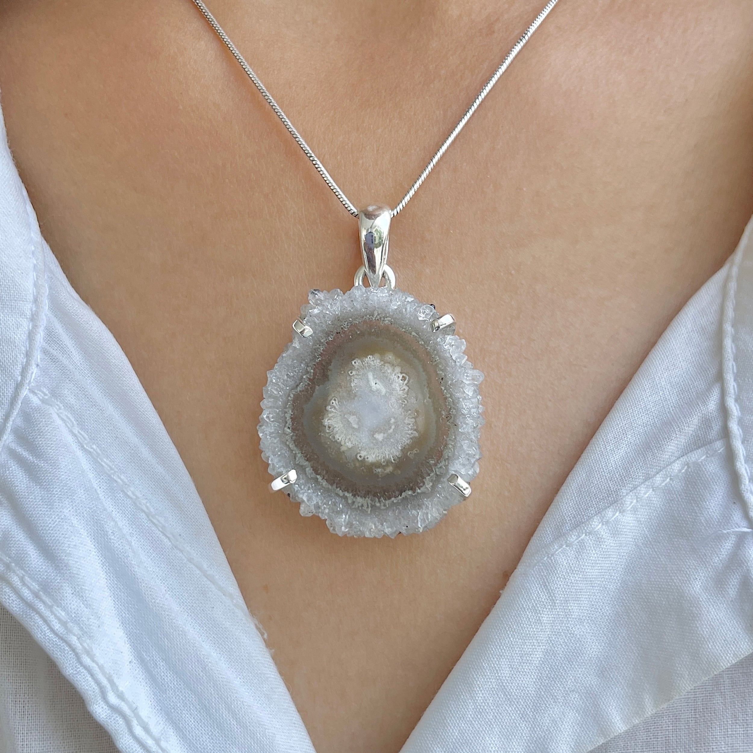 Amethyst Stalactite Pendant-(ASL-P-181.)