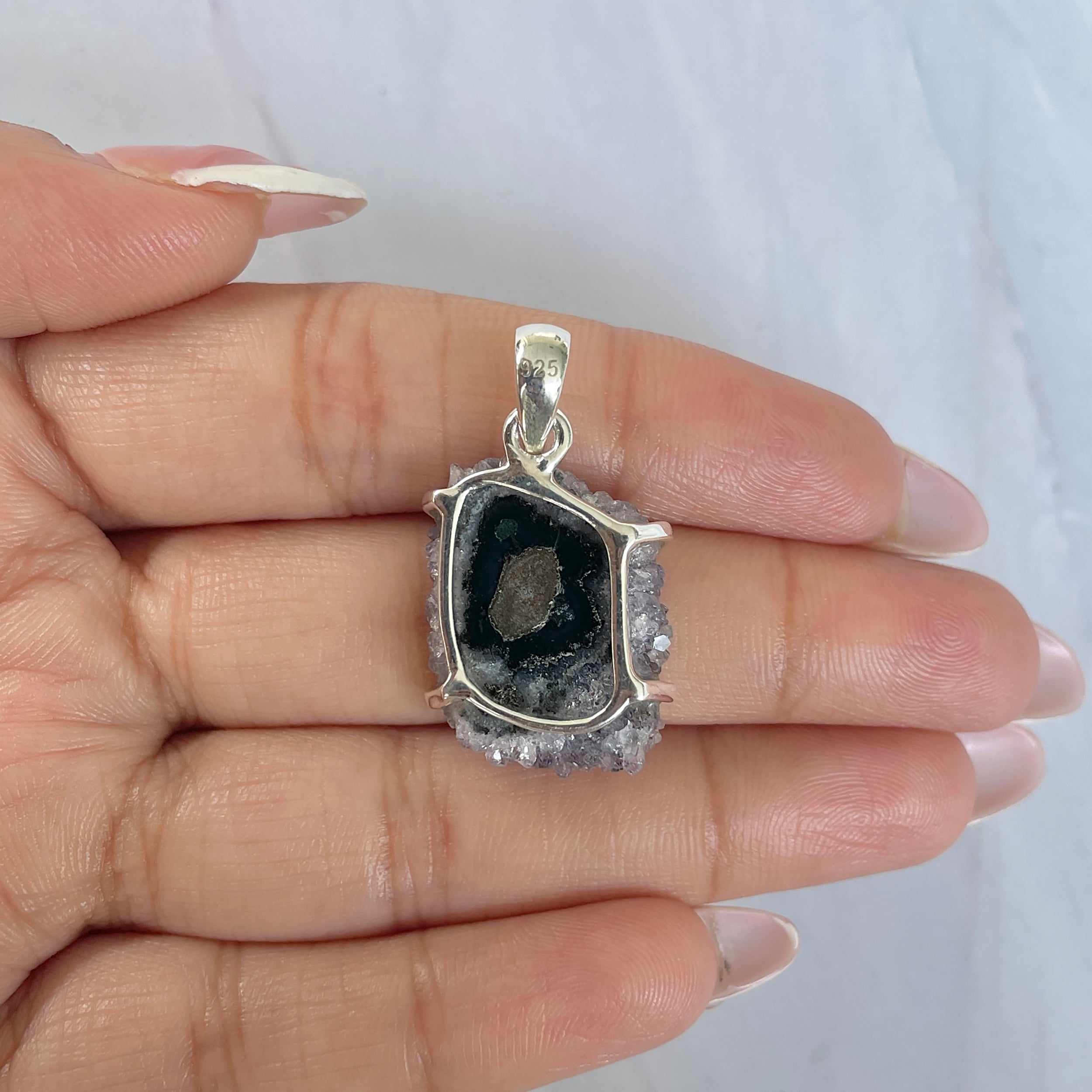 Amethyst Stalactite Pendant-(ASL-P-182.)