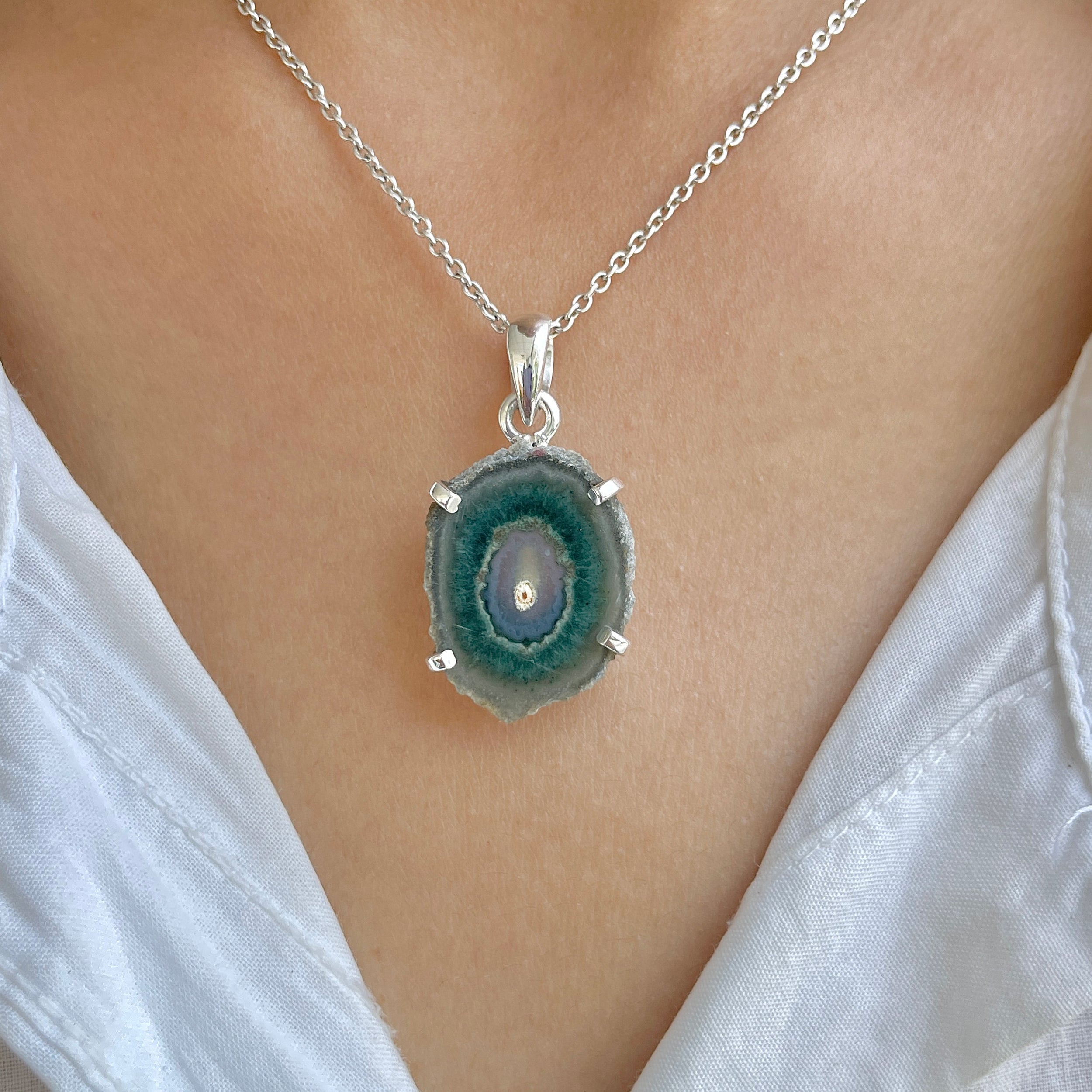 Amethyst Stalactite Pendant-(ASL-P-183.)