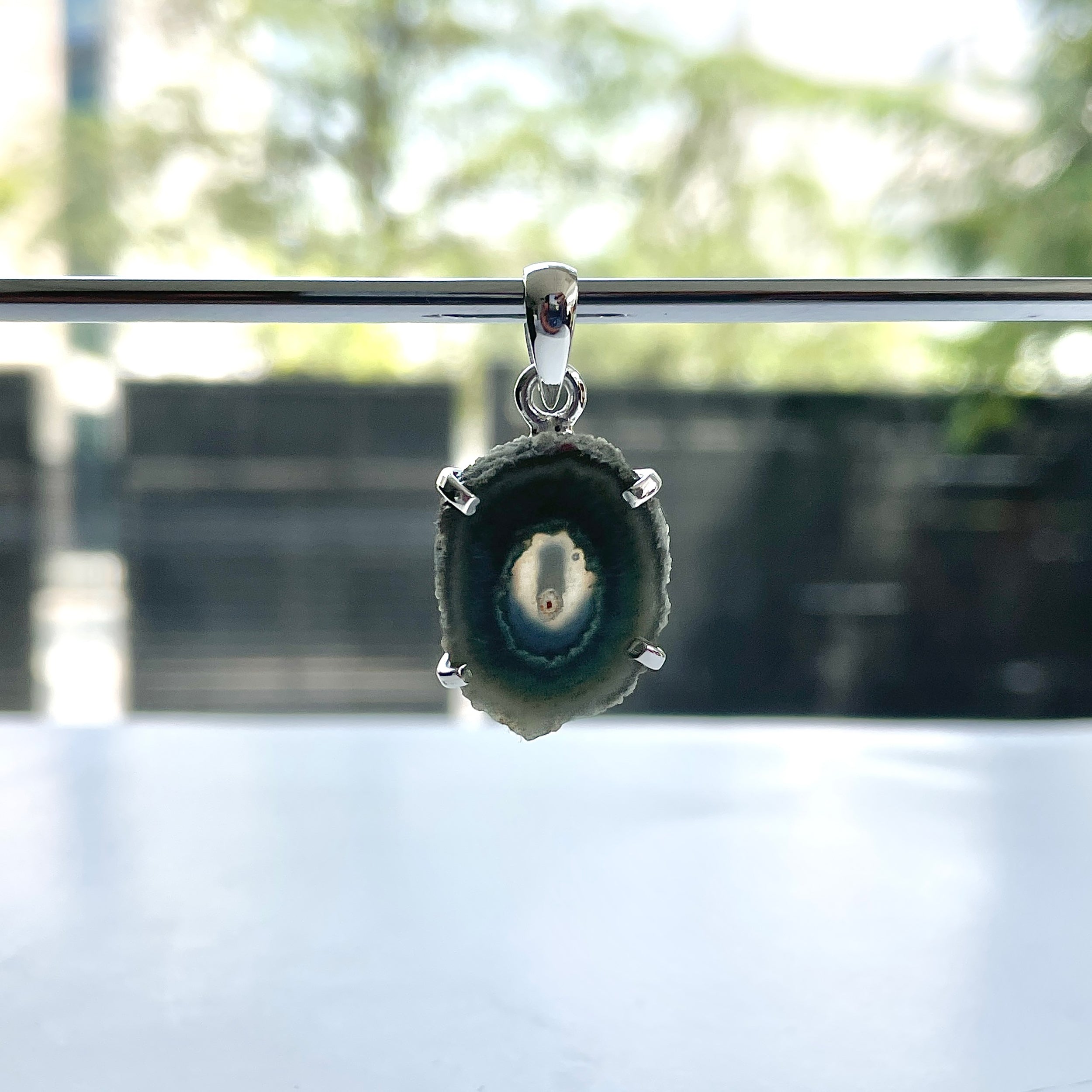 Amethyst Stalactite Pendant-(ASL-P-183.)