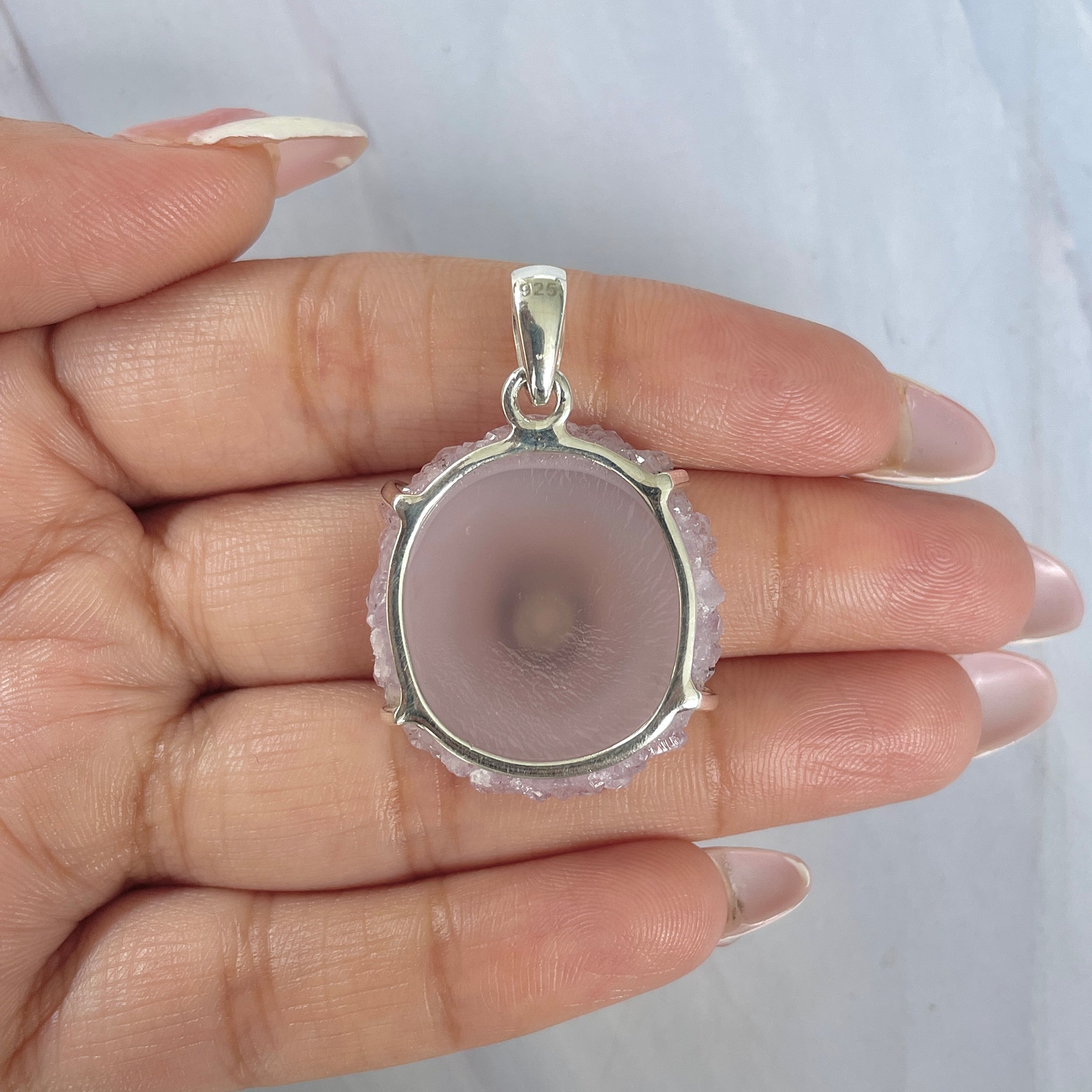 Amethyst Stalactite Pendant-(ASL-P-187.)