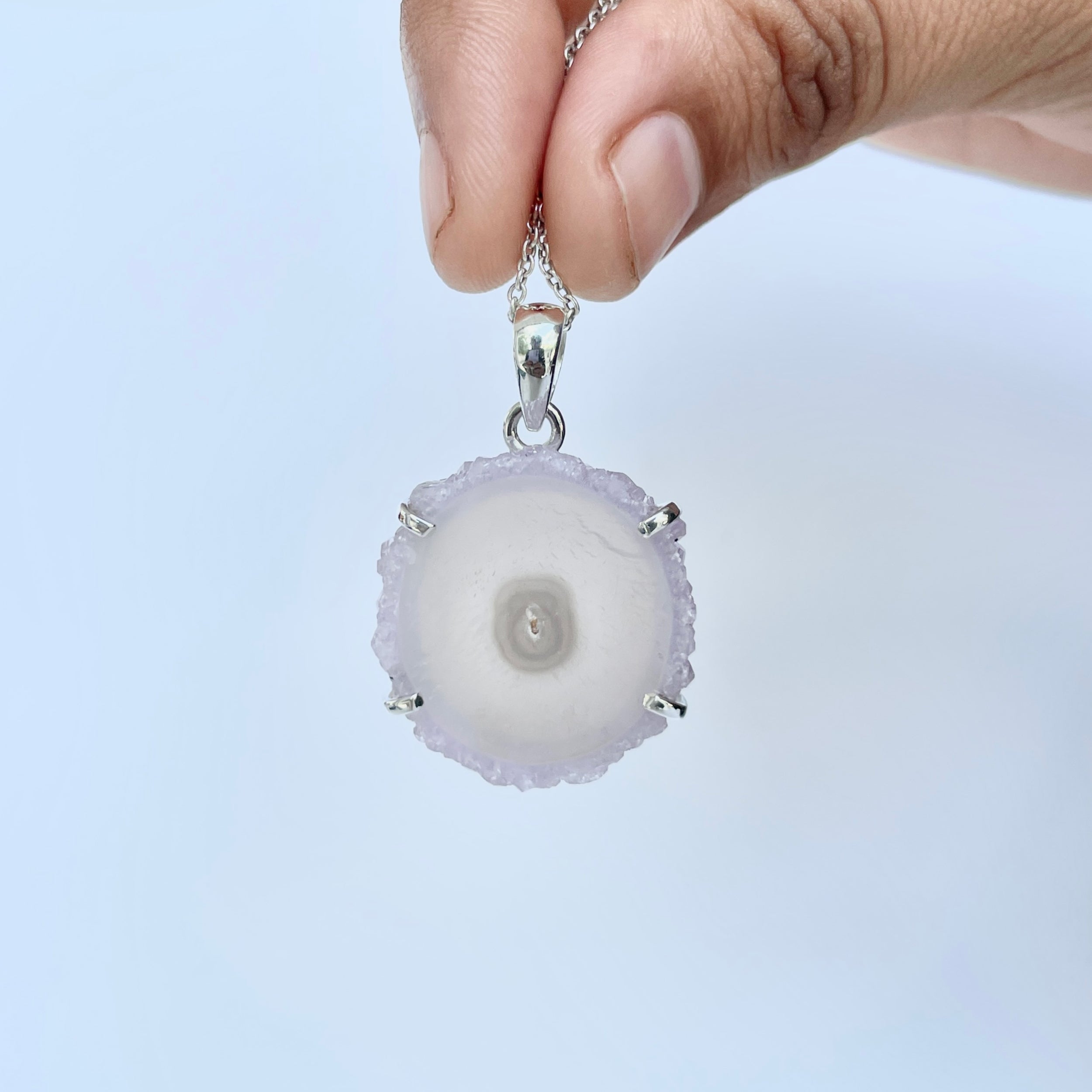 Amethyst Stalactite Pendant-(ASL-P-187.)