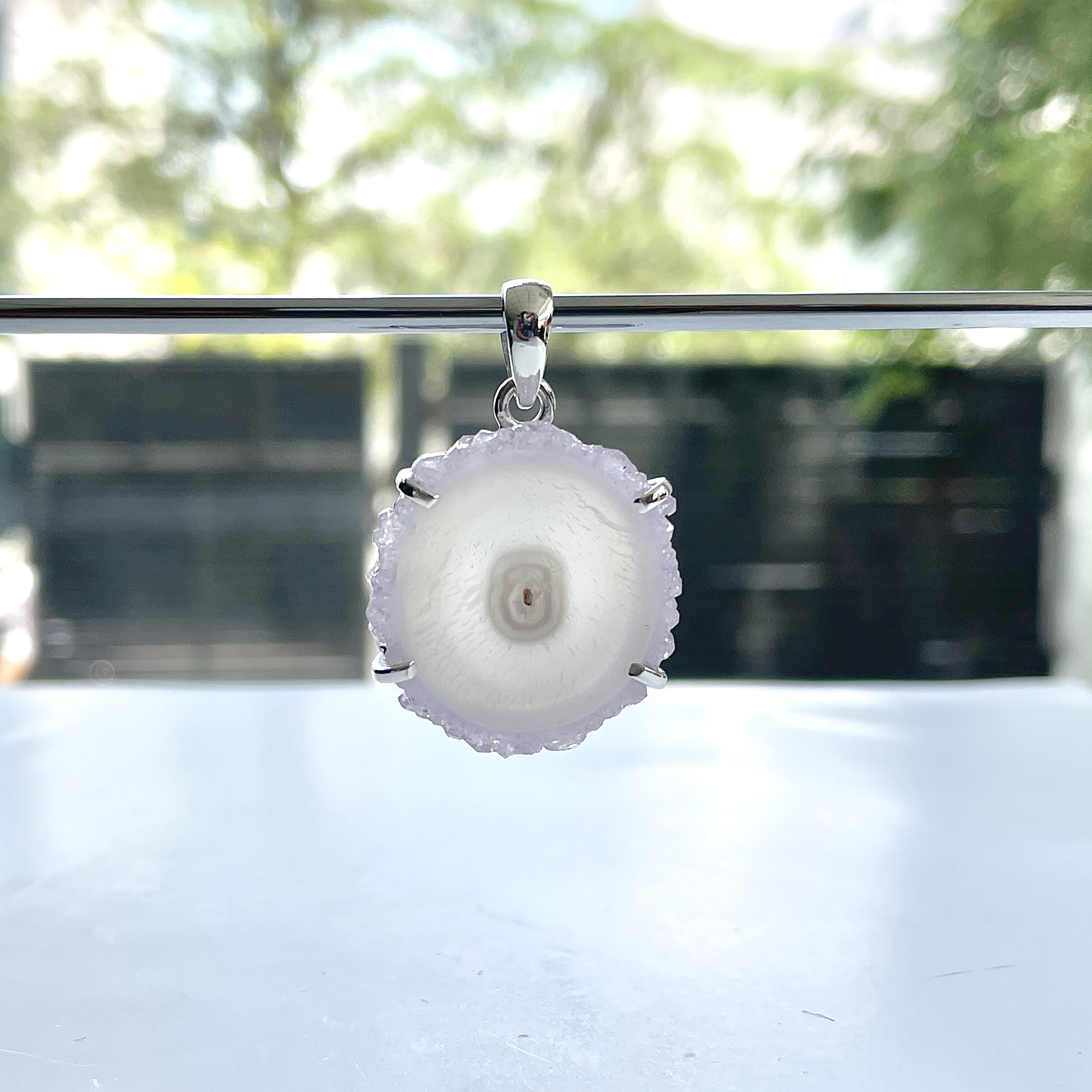 Amethyst Stalactite Pendant-(ASL-P-187.)