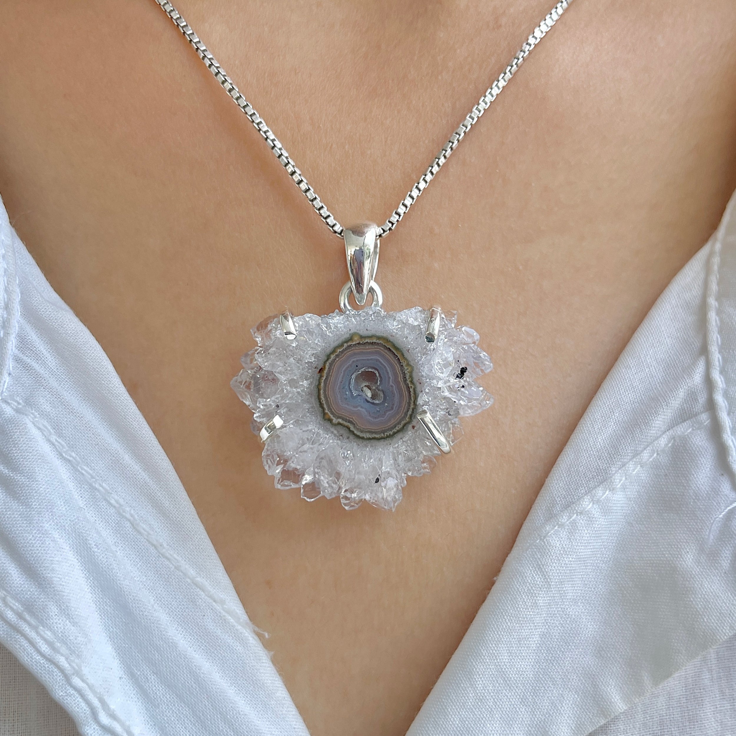 Amethyst Stalactite Pendant-(ASL-P-188.)