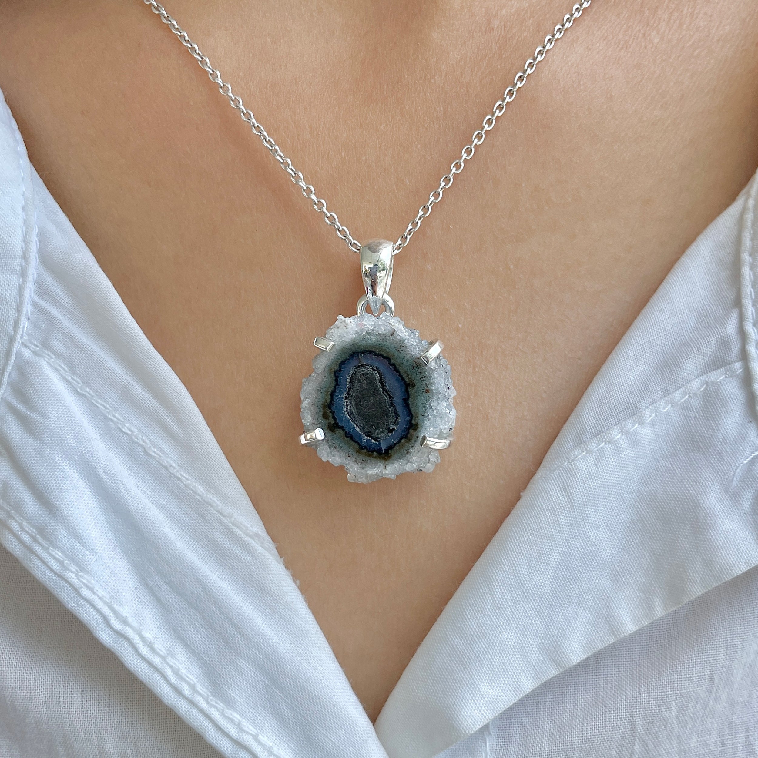 Amethyst Stalactite Pendant-(ASL-P-189.)