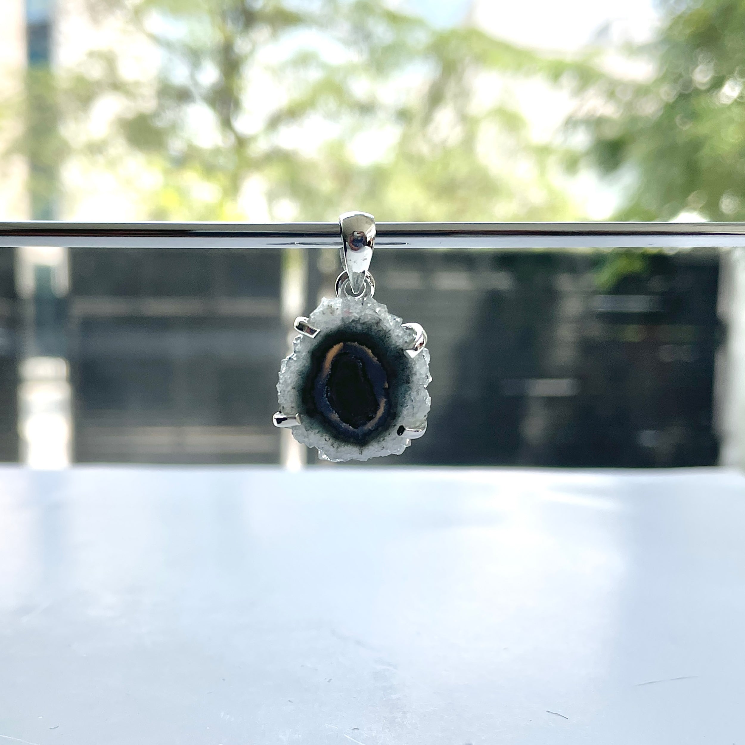 Amethyst Stalactite Pendant-(ASL-P-189.)