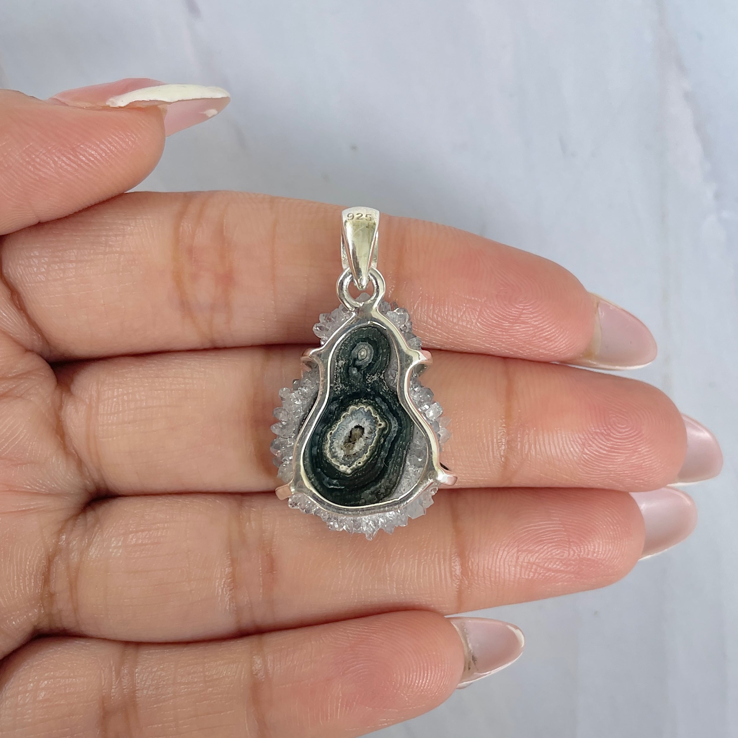 Amethyst Stalactite Pendant-(ASL-P-190.)