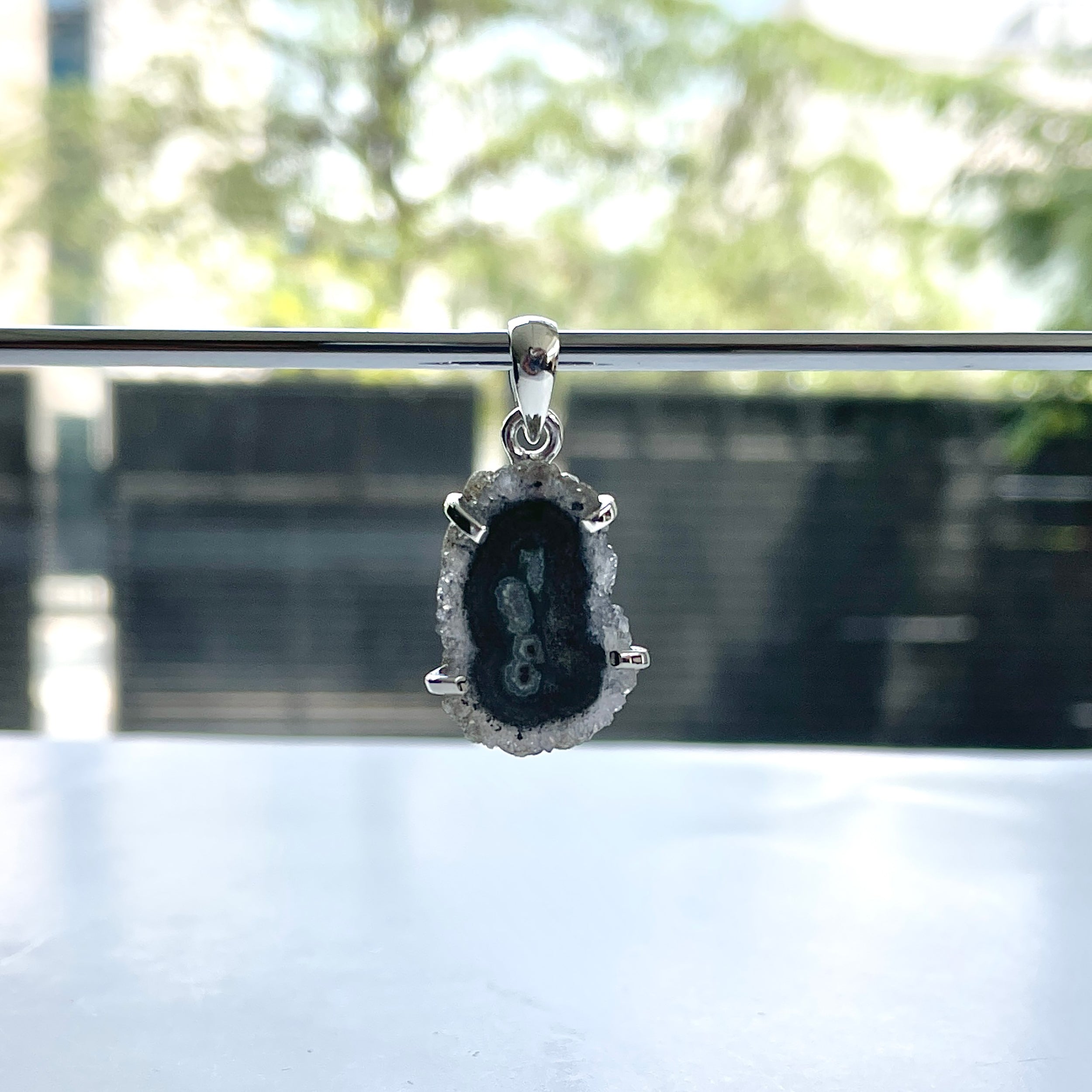 Amethyst Stalactite Pendant-(ASL-P-191.)