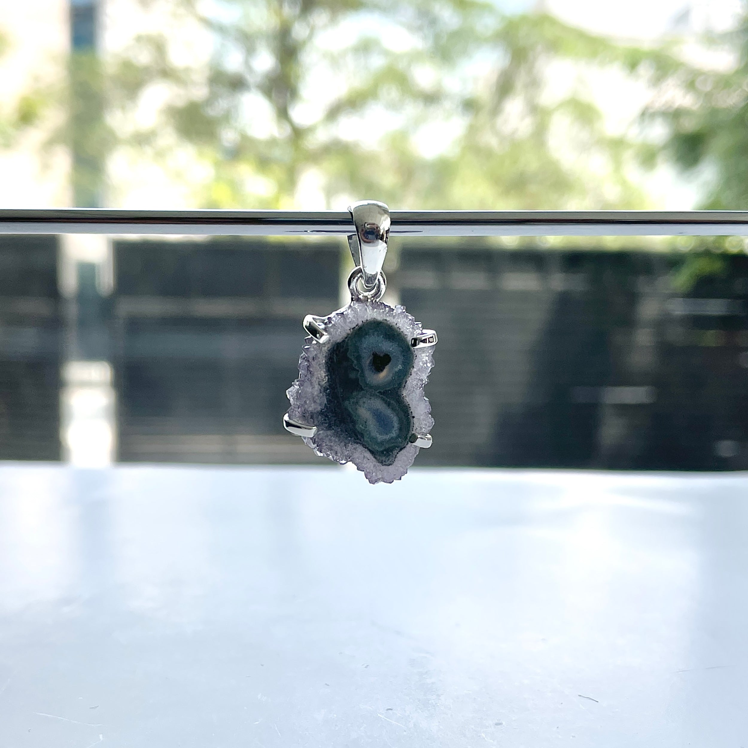 Amethyst Stalactite Pendant-(ASL-P-192.)