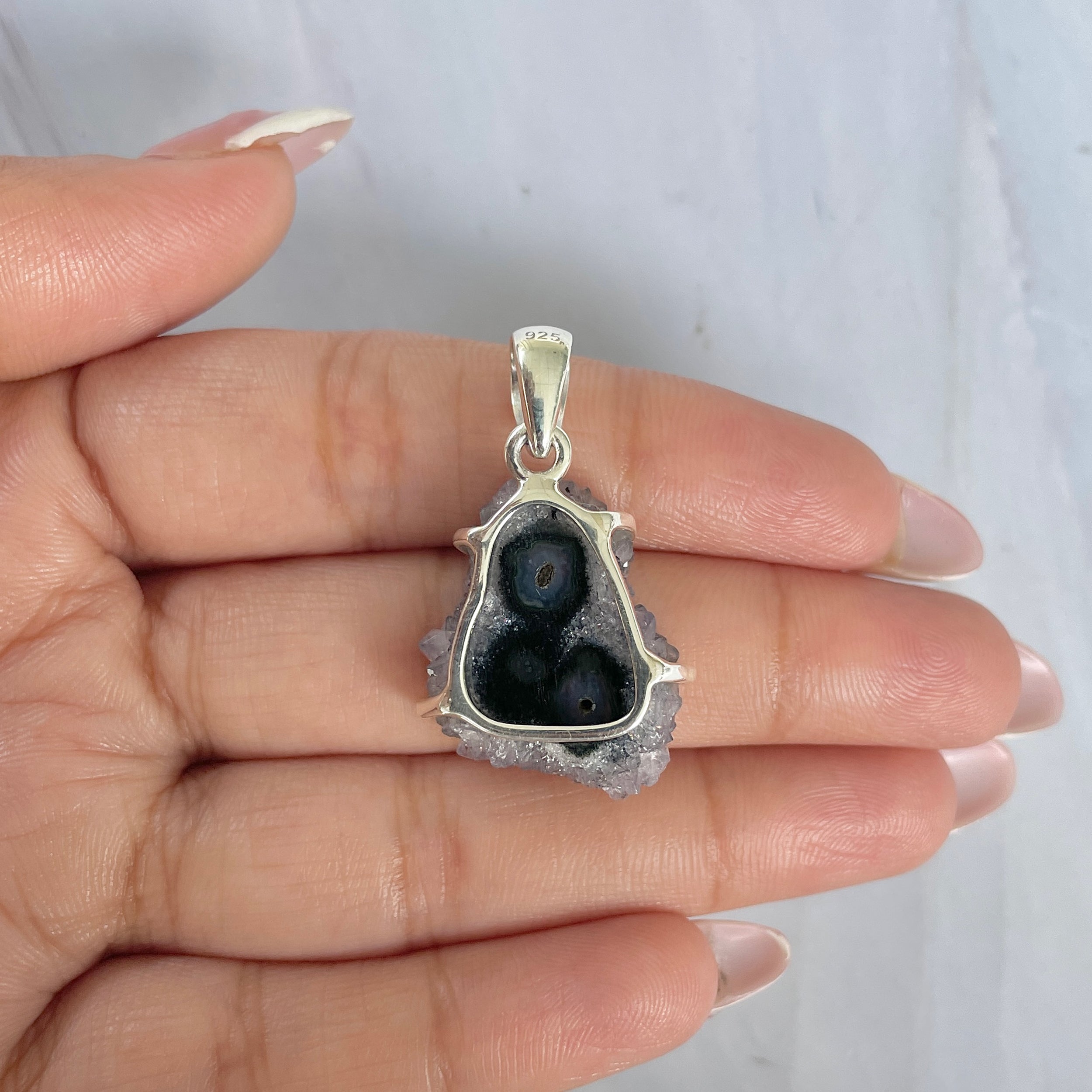Amethyst Stalactite Pendant-(ASL-P-193.)