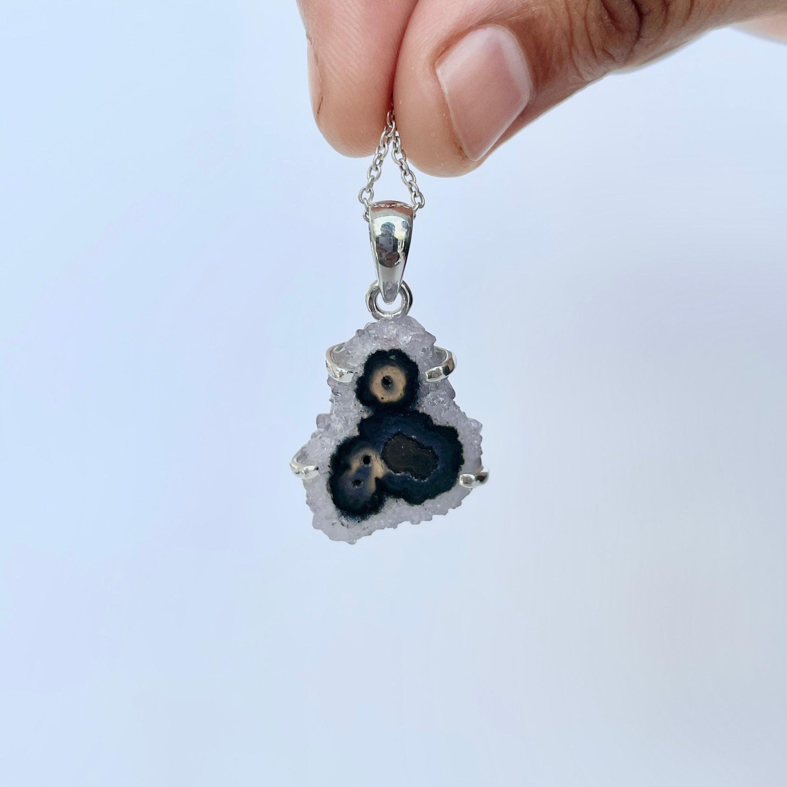 Amethyst Stalactite Pendant-(ASL-P-193.)