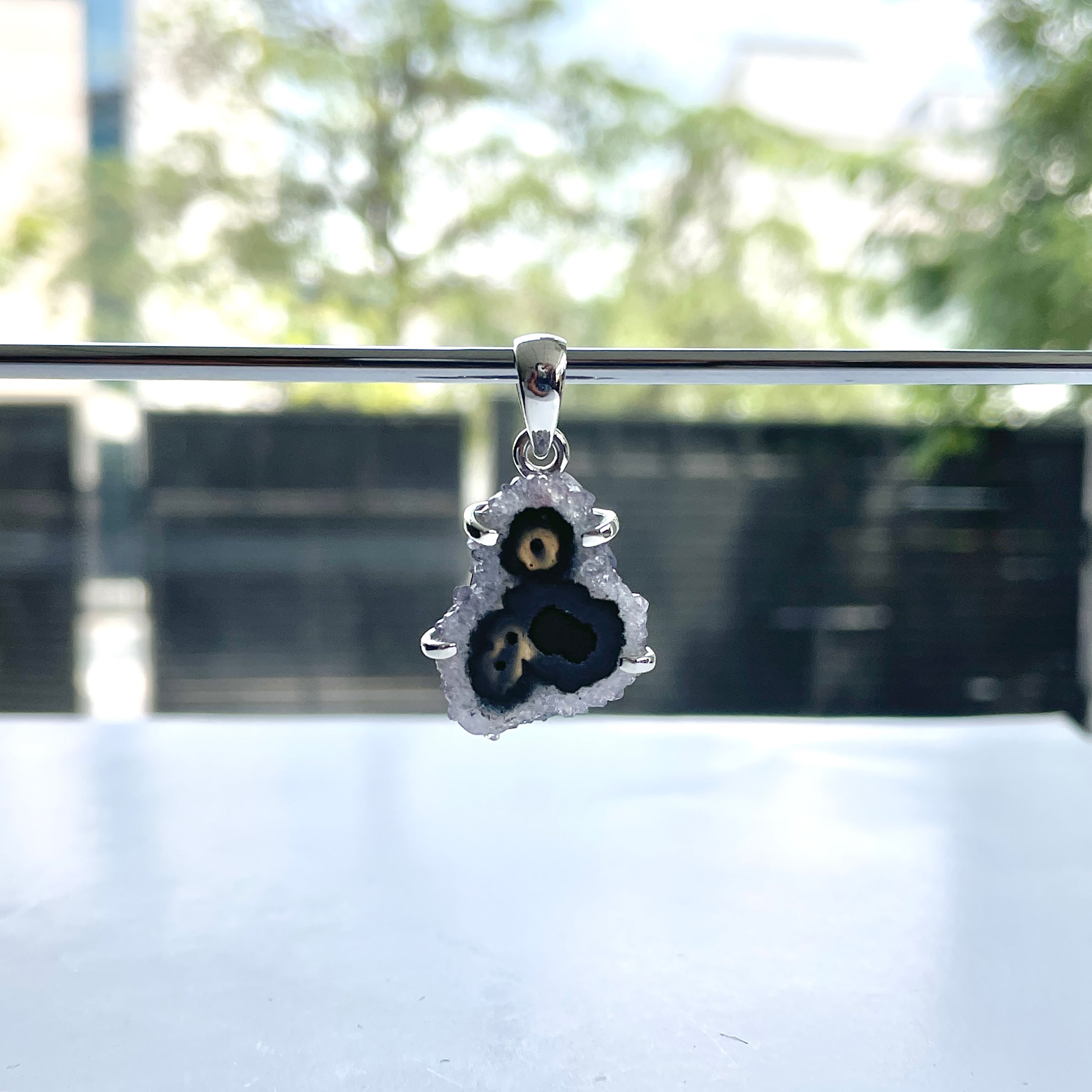 Amethyst Stalactite Pendant-(ASL-P-193.)