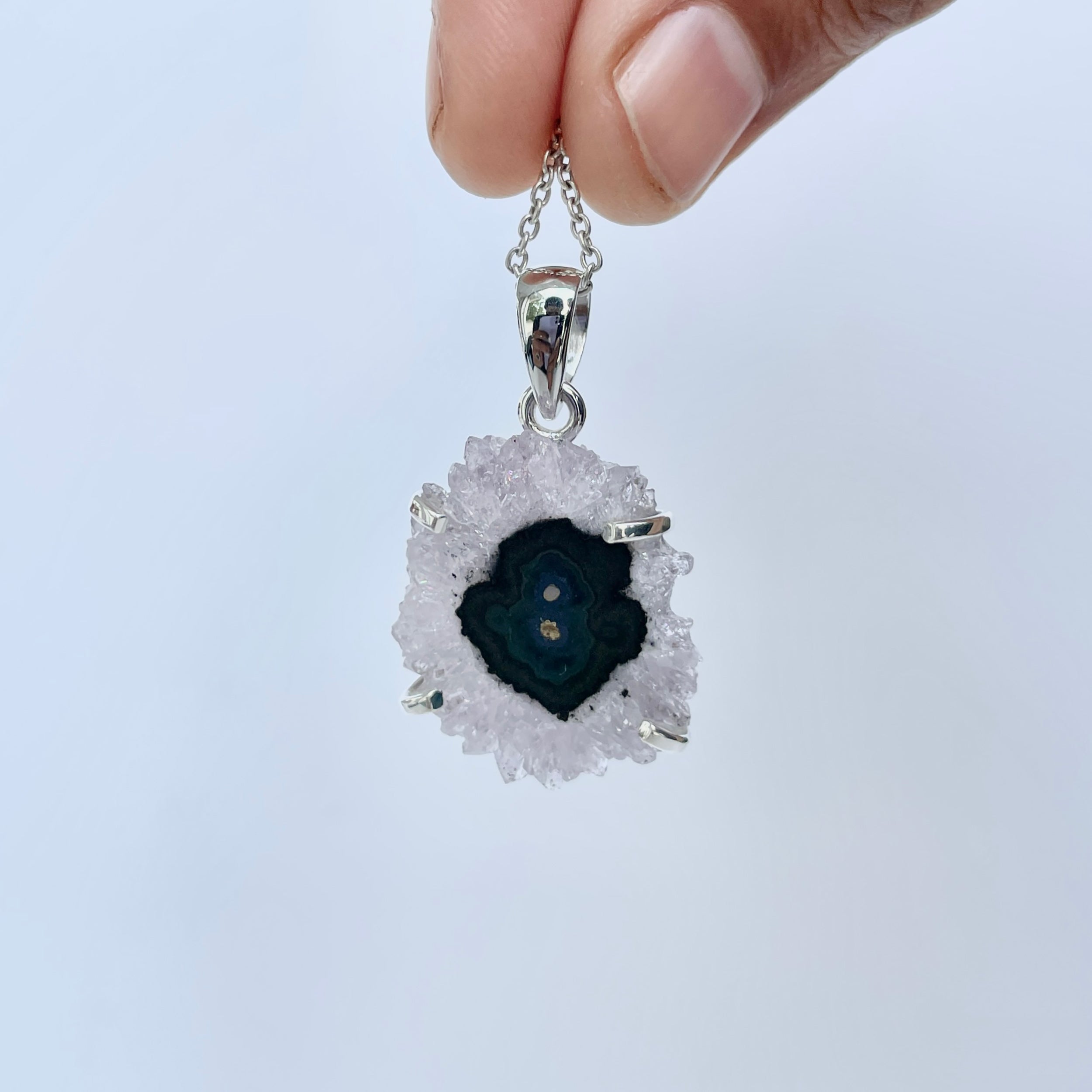 Amethyst Stalactite Pendant-(ASL-P-196.)