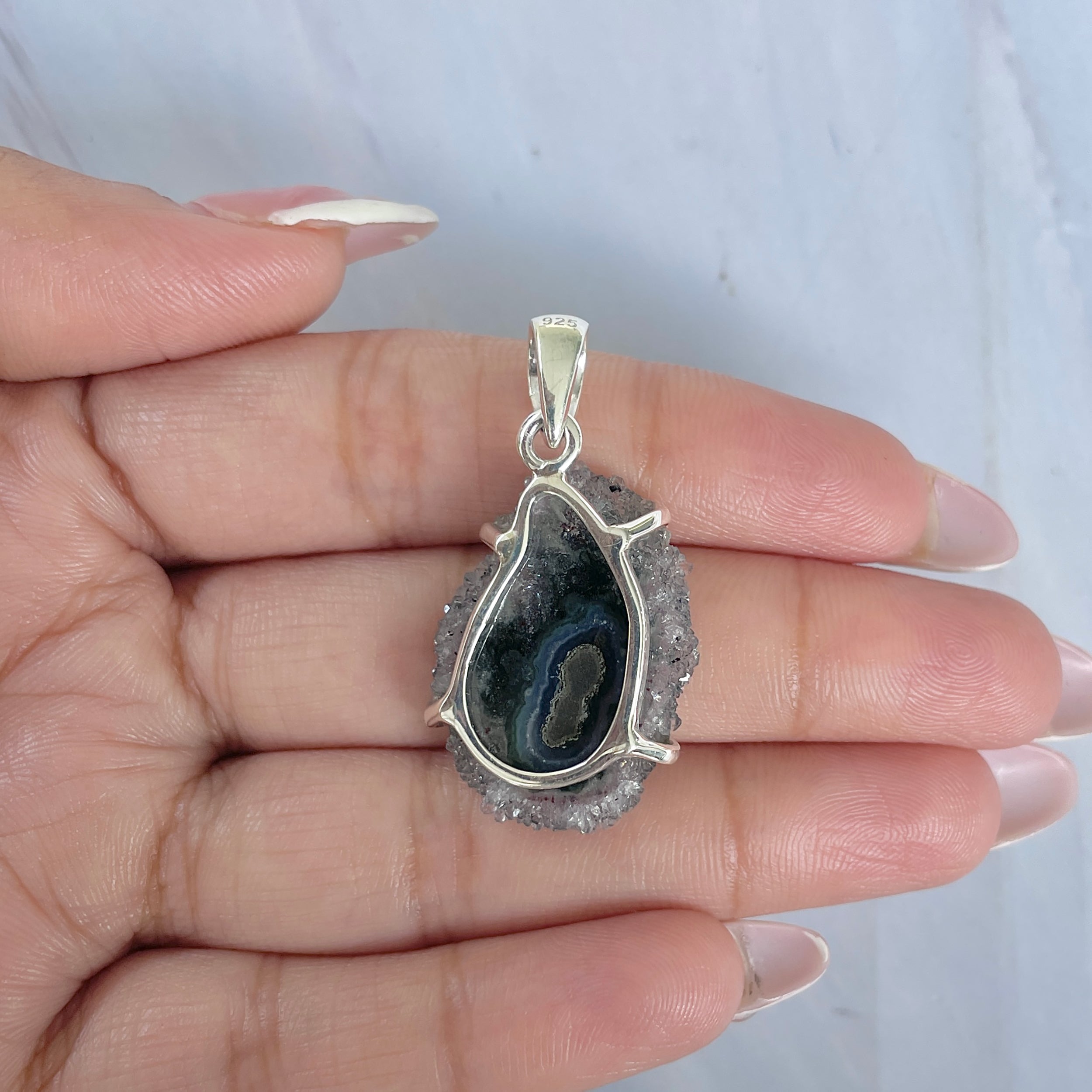 Amethyst Stalactite Pendant-(ASL-P-197.)