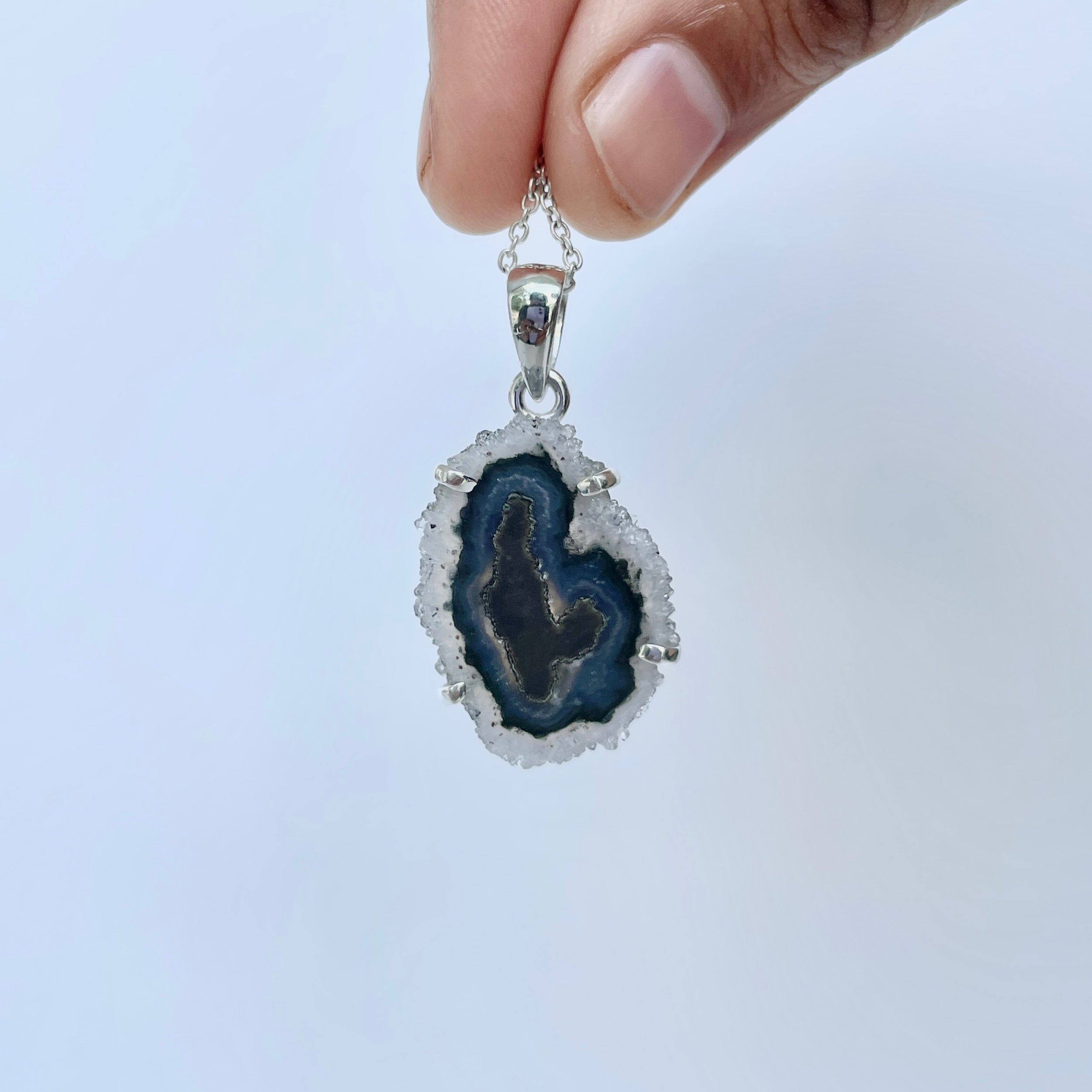Amethyst Stalactite Pendant-(ASL-P-197.)