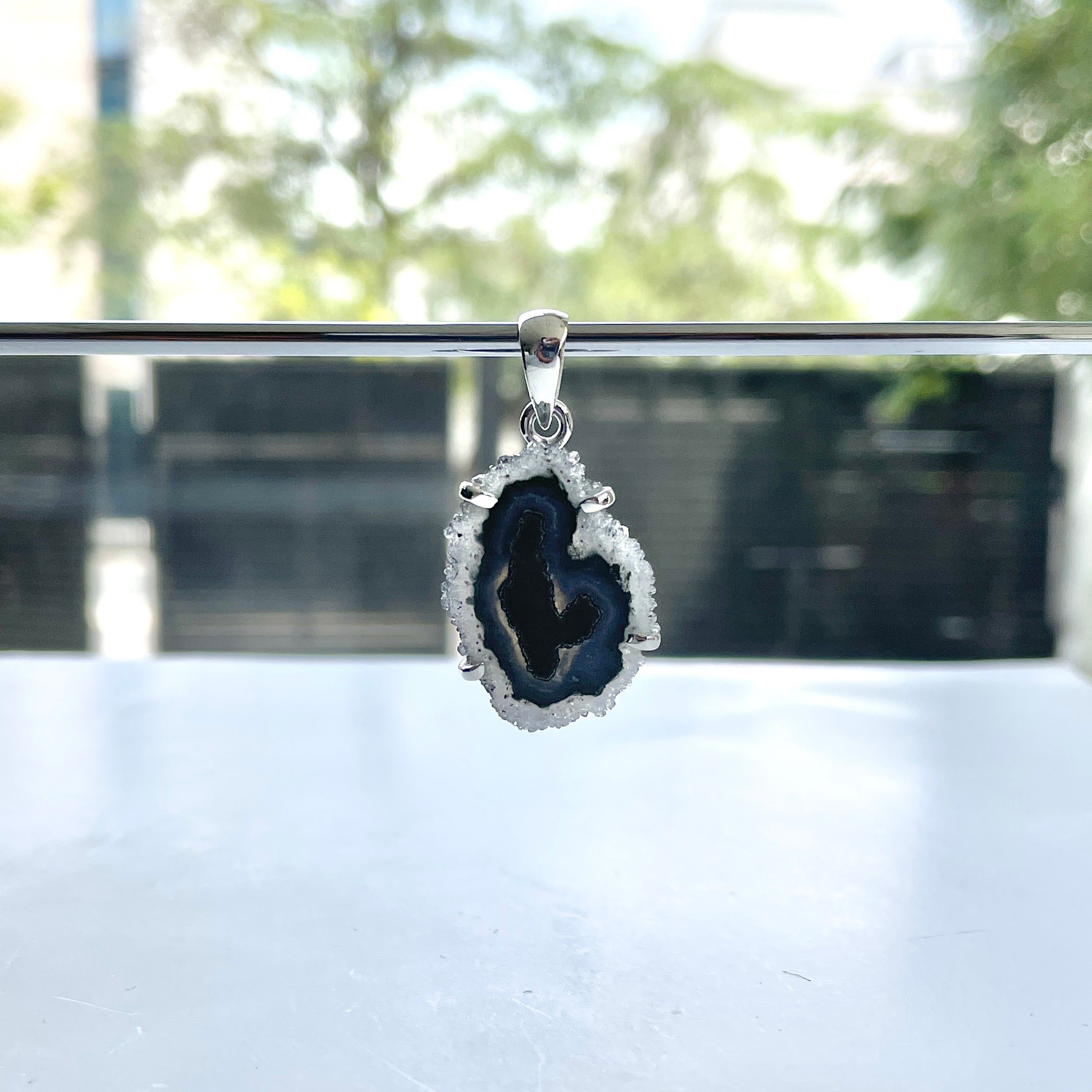 Amethyst Stalactite Pendant-(ASL-P-197.)