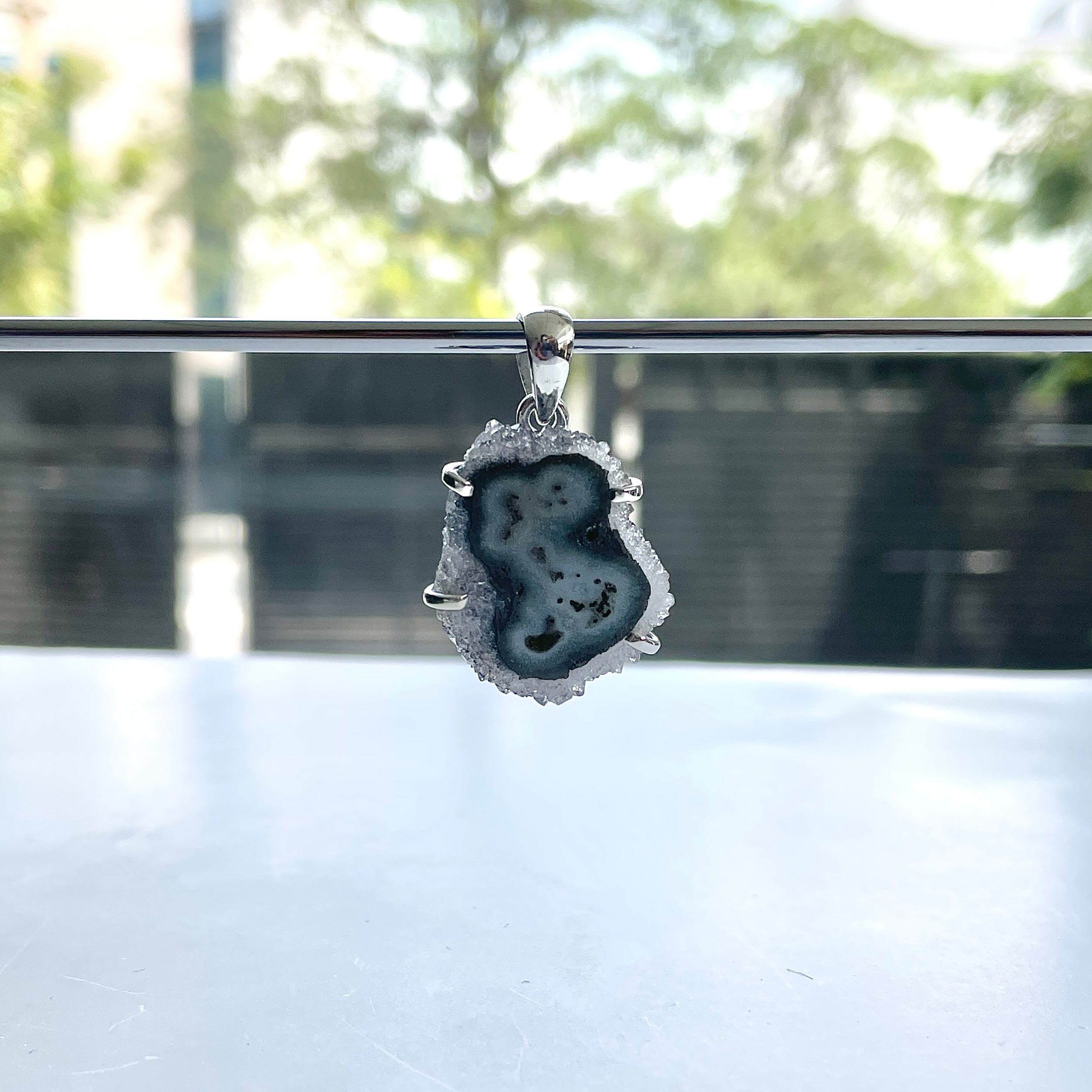 Amethyst Stalactite Pendant-(ASL-P-199.)