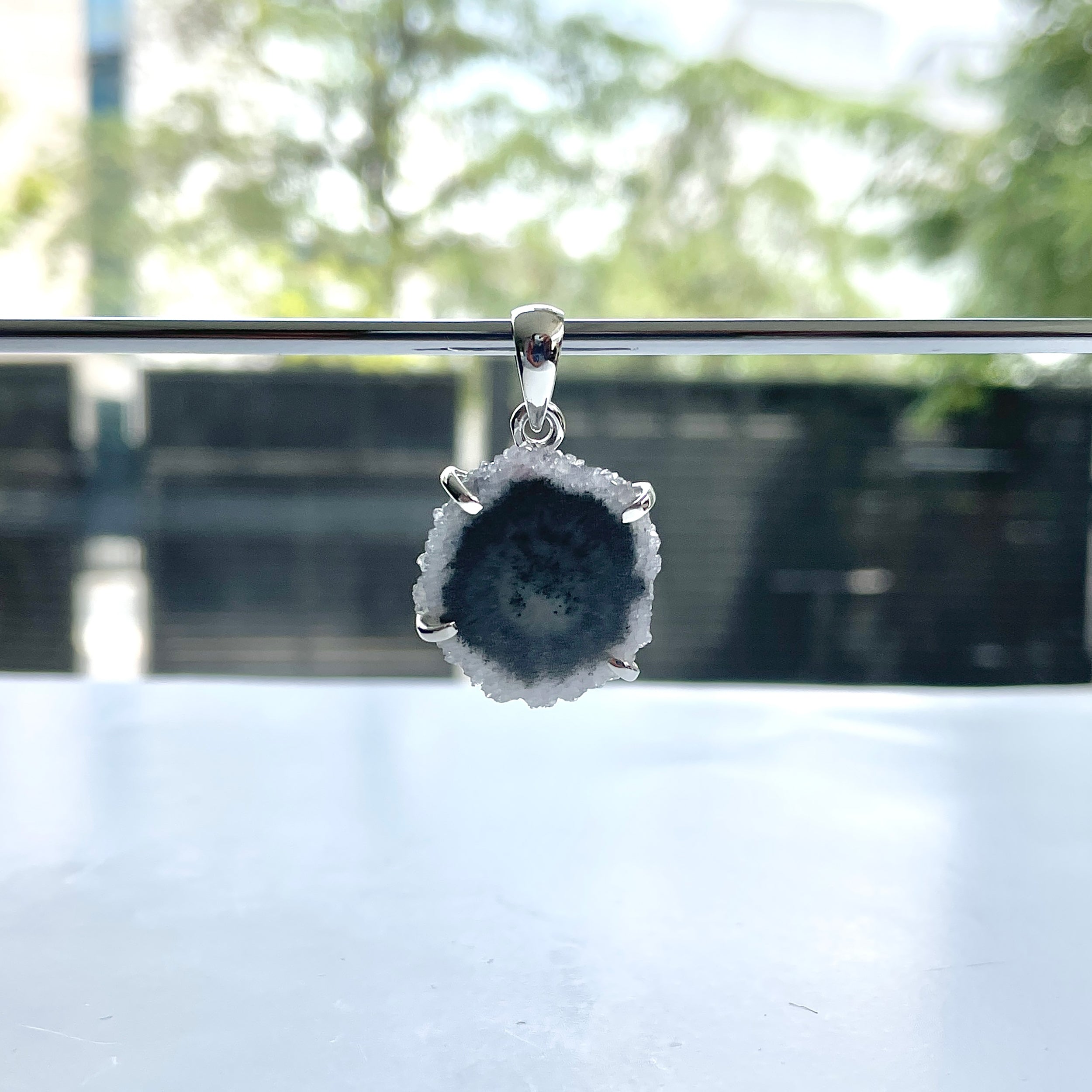 Amethyst Stalactite Pendant-(ASL-P-200.)