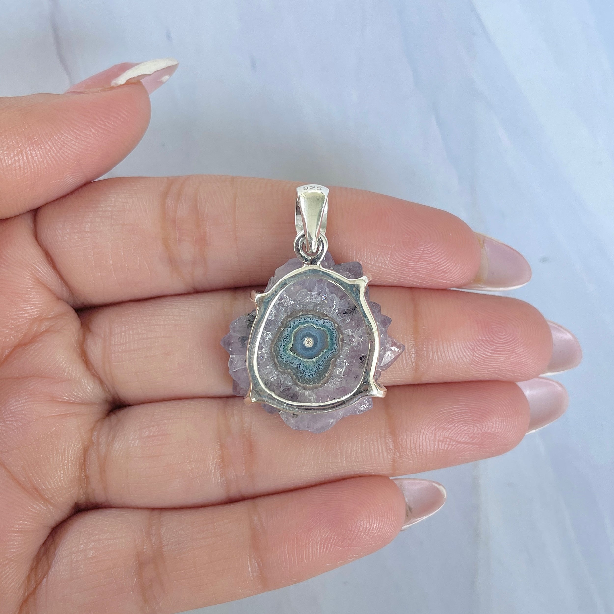 Amethyst Stalactite Pendant-(ASL-P-201.)