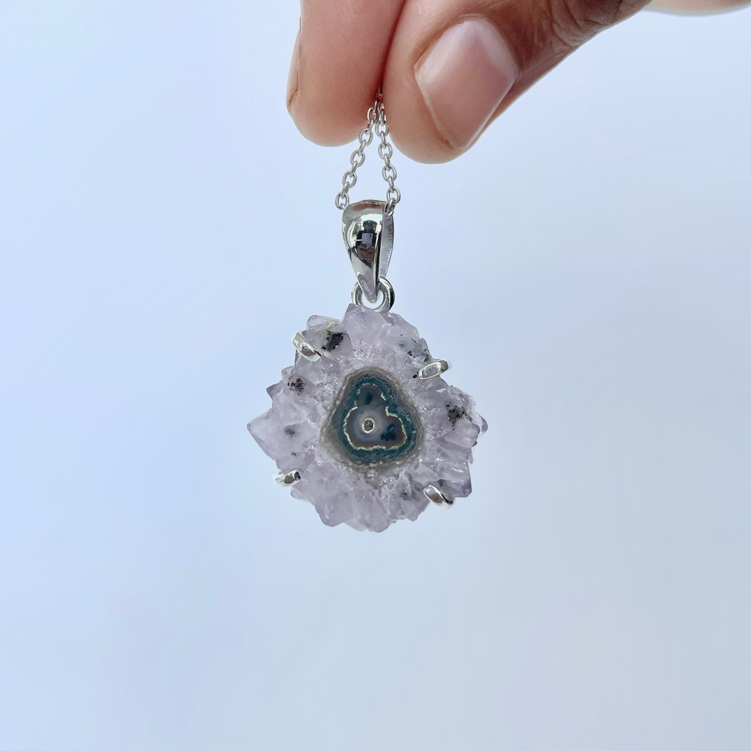Amethyst Stalactite Pendant-(ASL-P-201.)