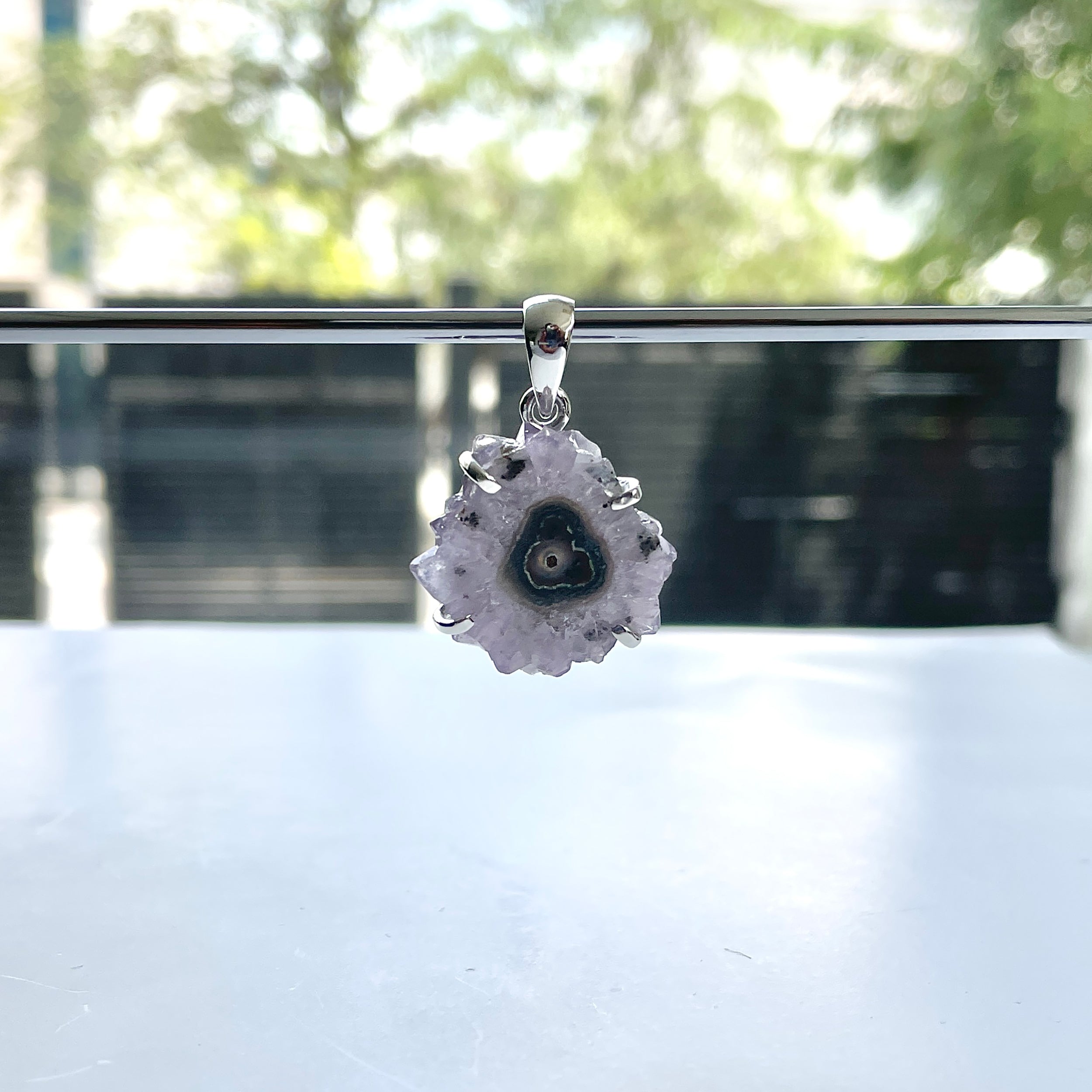 Amethyst Stalactite Pendant-(ASL-P-201.)