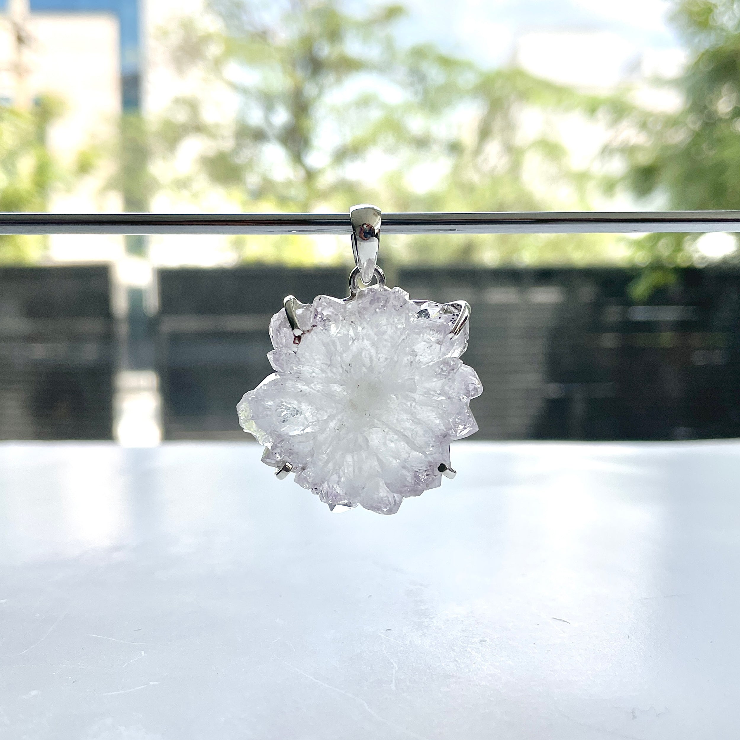 Amethyst Stalactite Pendant-(ASL-P-207.)