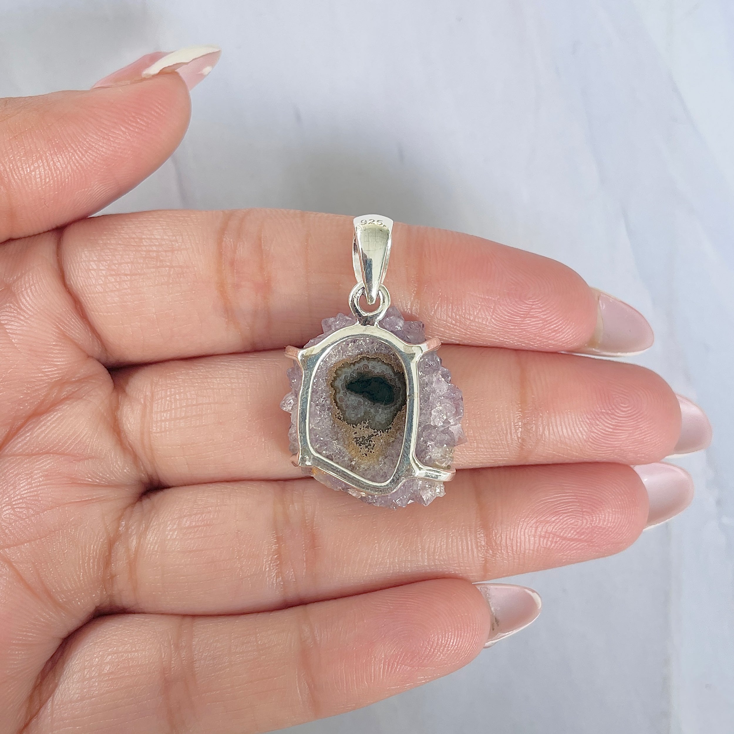 Amethyst Stalactite Pendant-(ASL-P-209.)