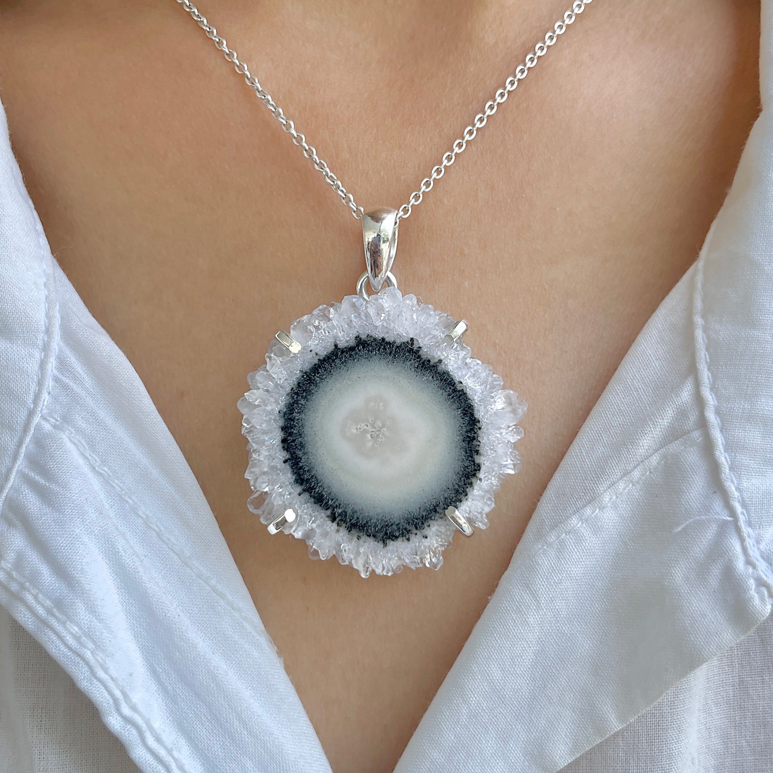 Amethyst Stalactite Pendant-(ASL-P-211.)