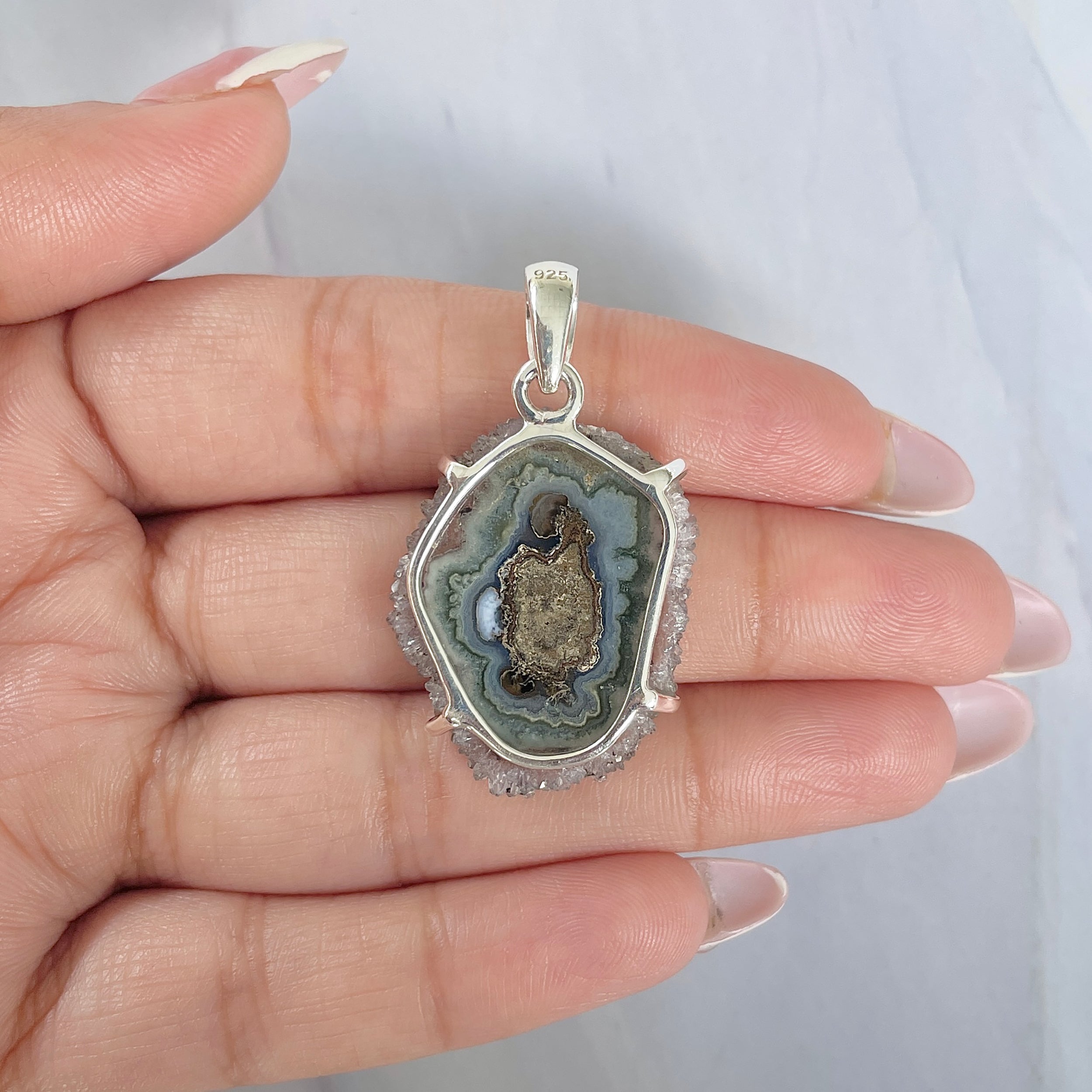 Amethyst Stalactite Pendant-(ASL-P-212.)