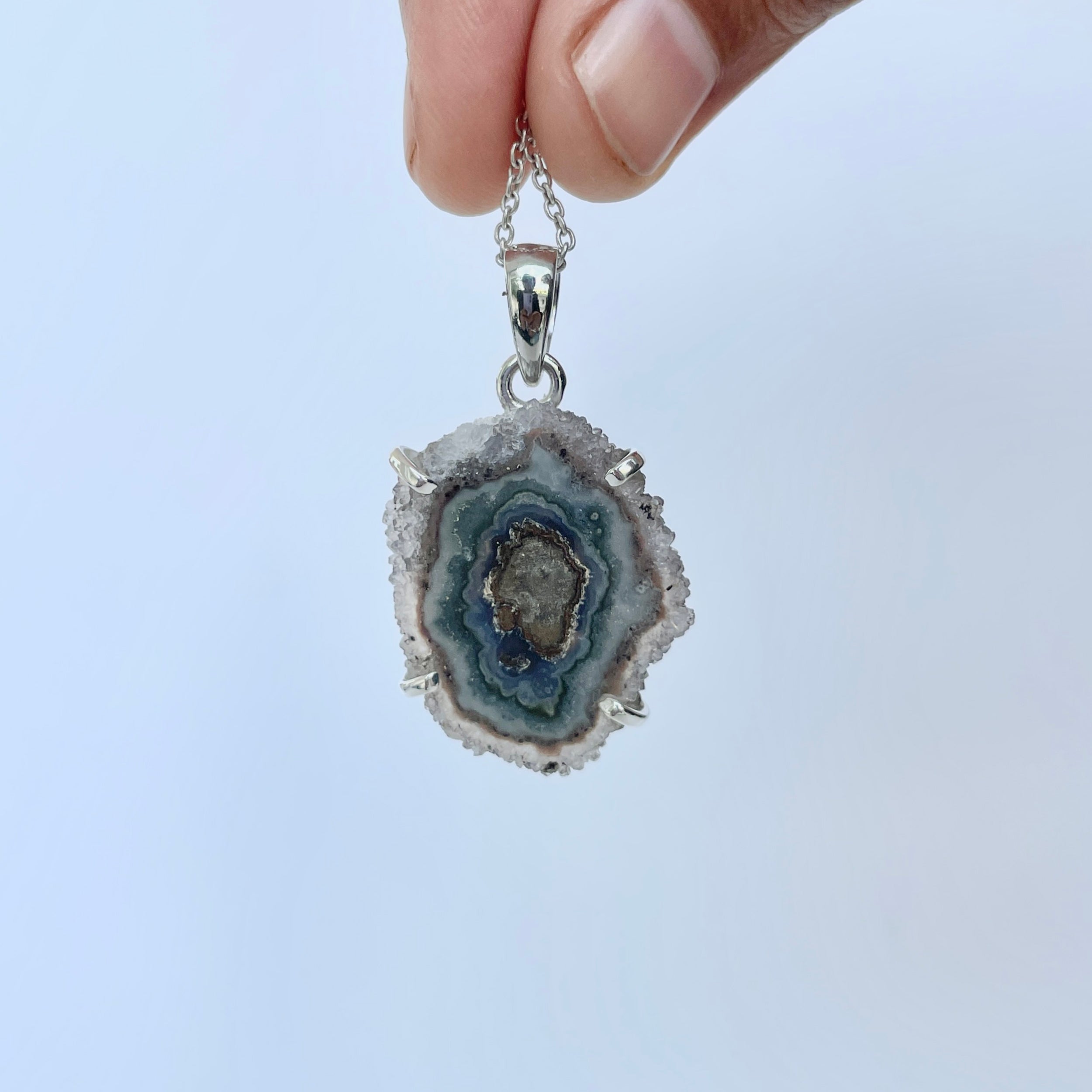 Amethyst Stalactite Pendant-(ASL-P-212.)