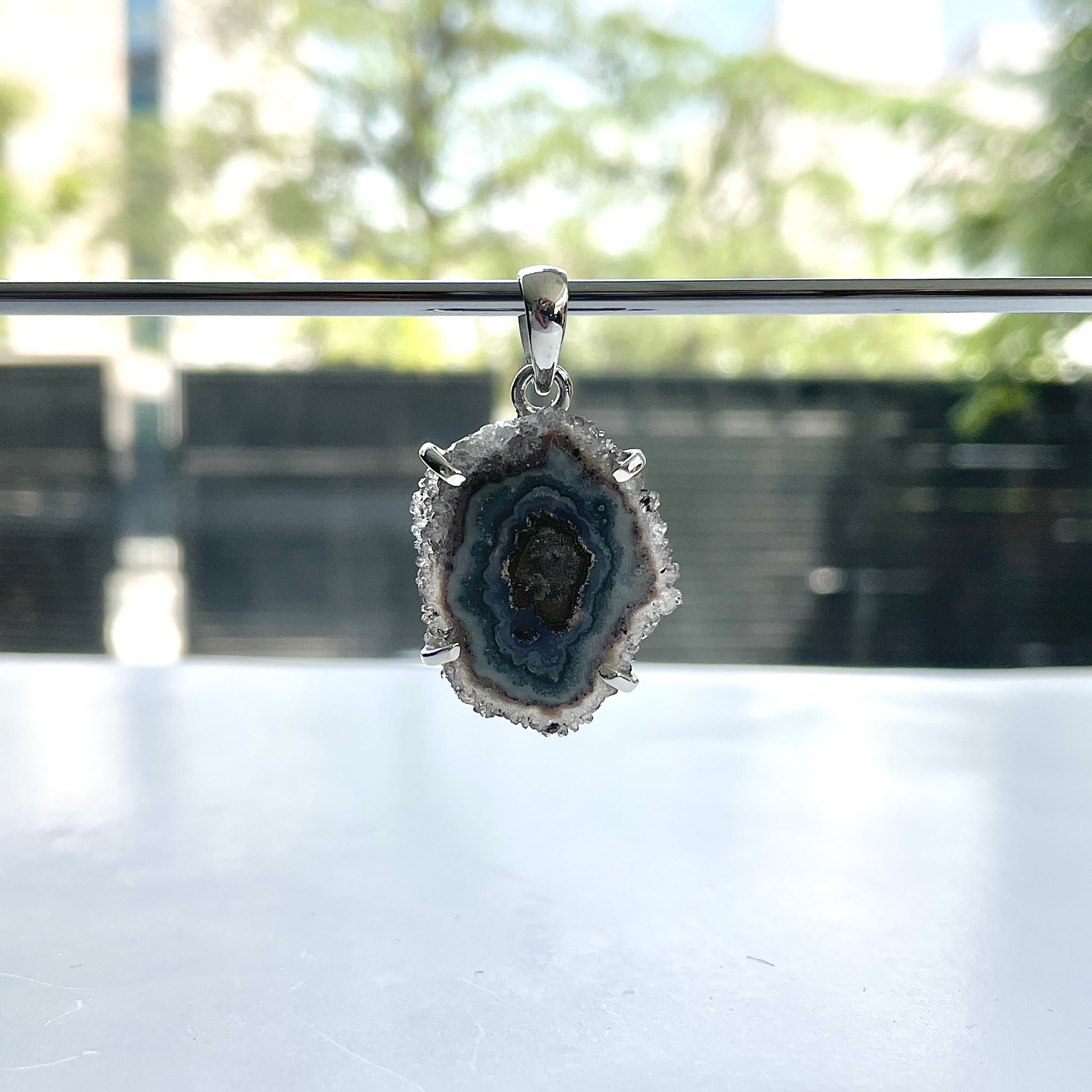 Amethyst Stalactite Pendant-(ASL-P-212.)