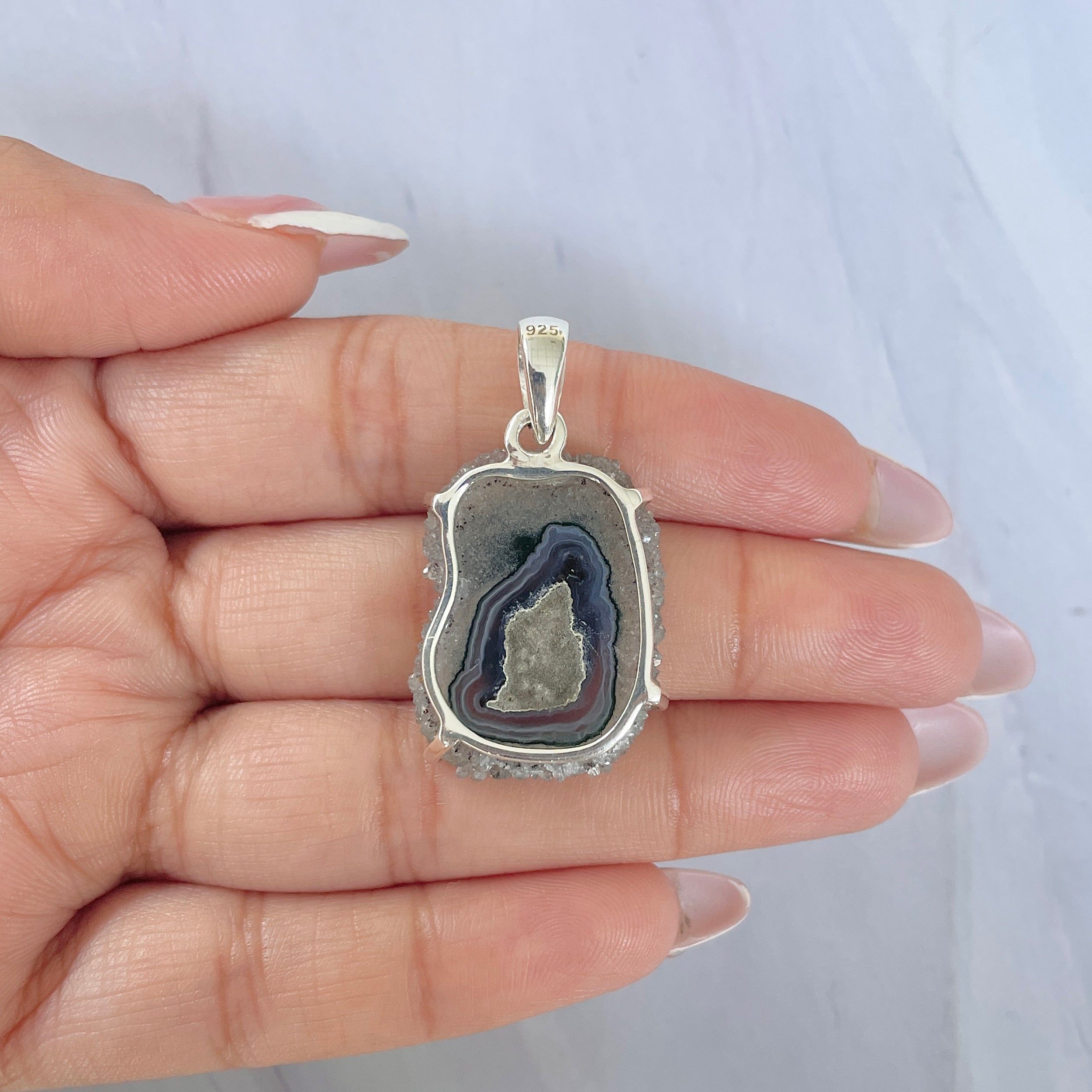 Amethyst Stalactite Pendant-(ASL-P-213.)