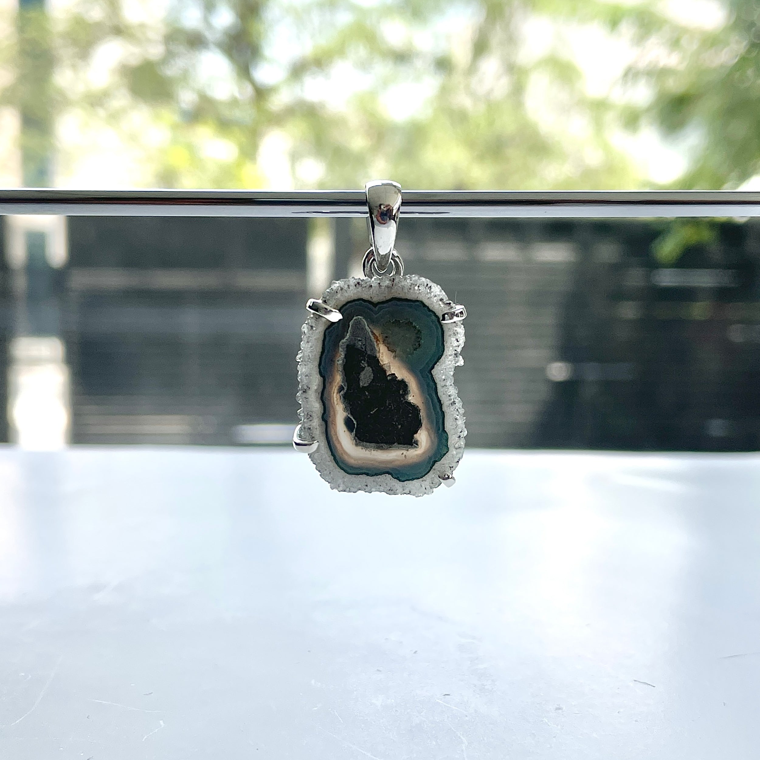 Amethyst Stalactite Pendant-(ASL-P-213.)