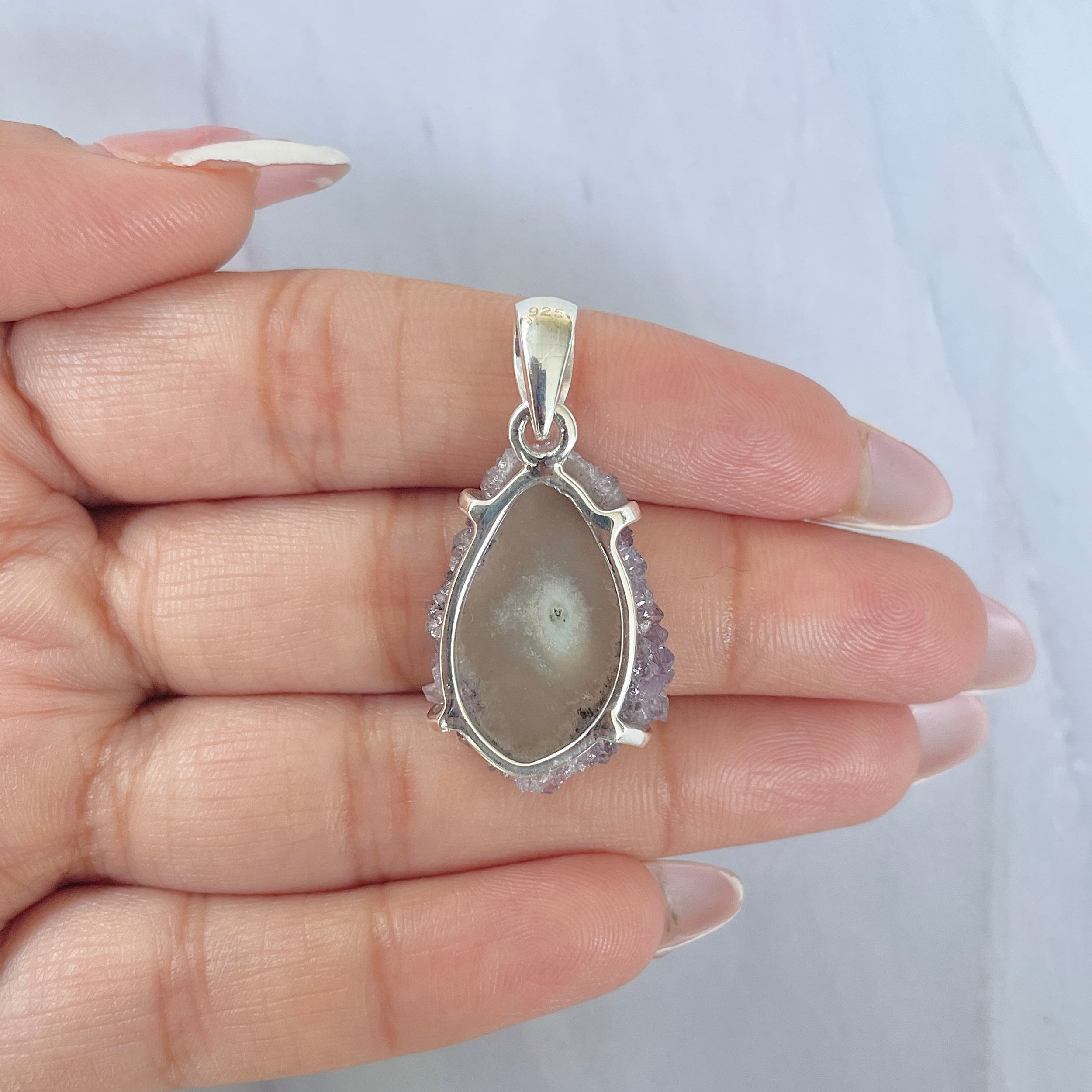Amethyst Stalactite Pendant-(ASL-P-214.)