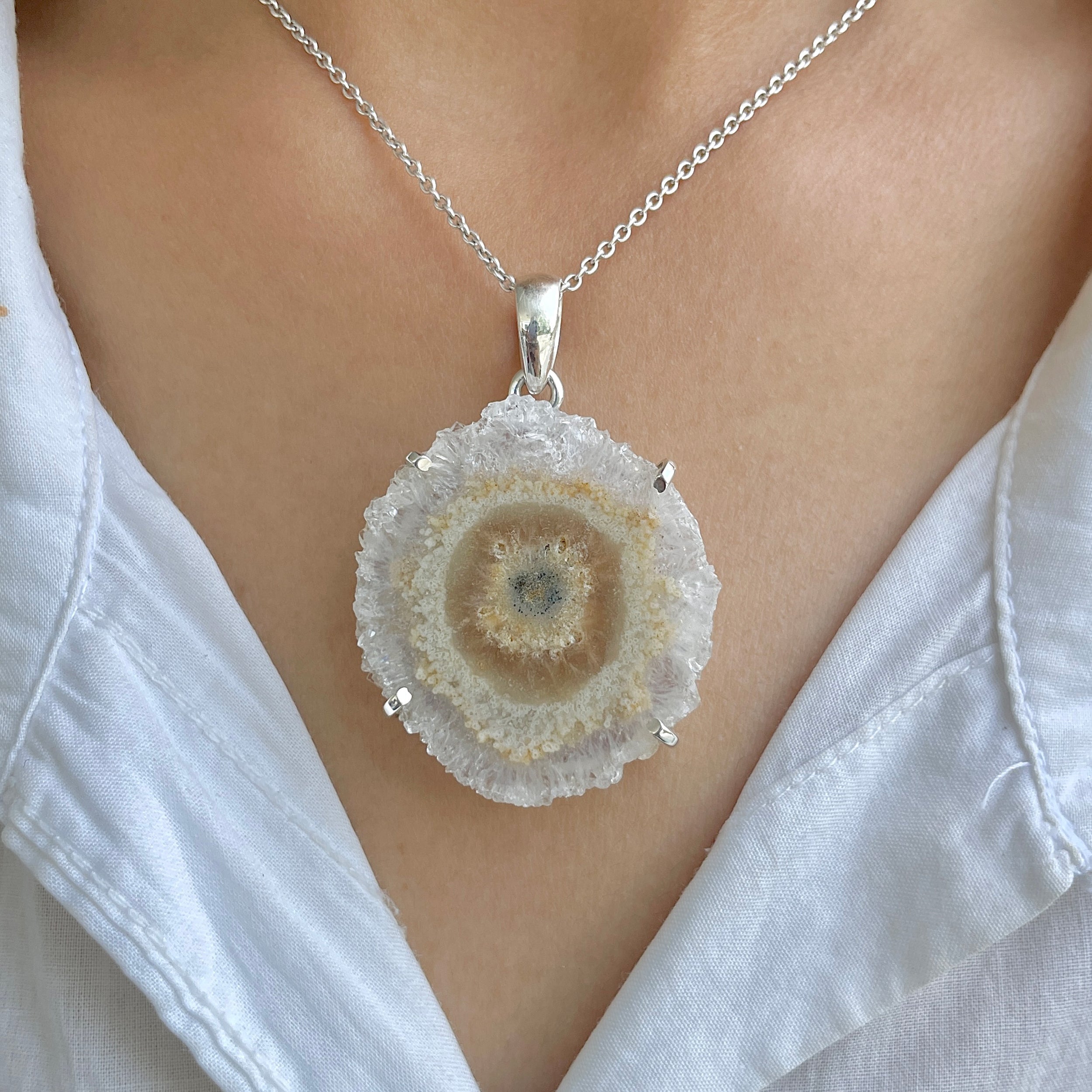 Amethyst Stalactite Pendant-(ASL-P-217.)