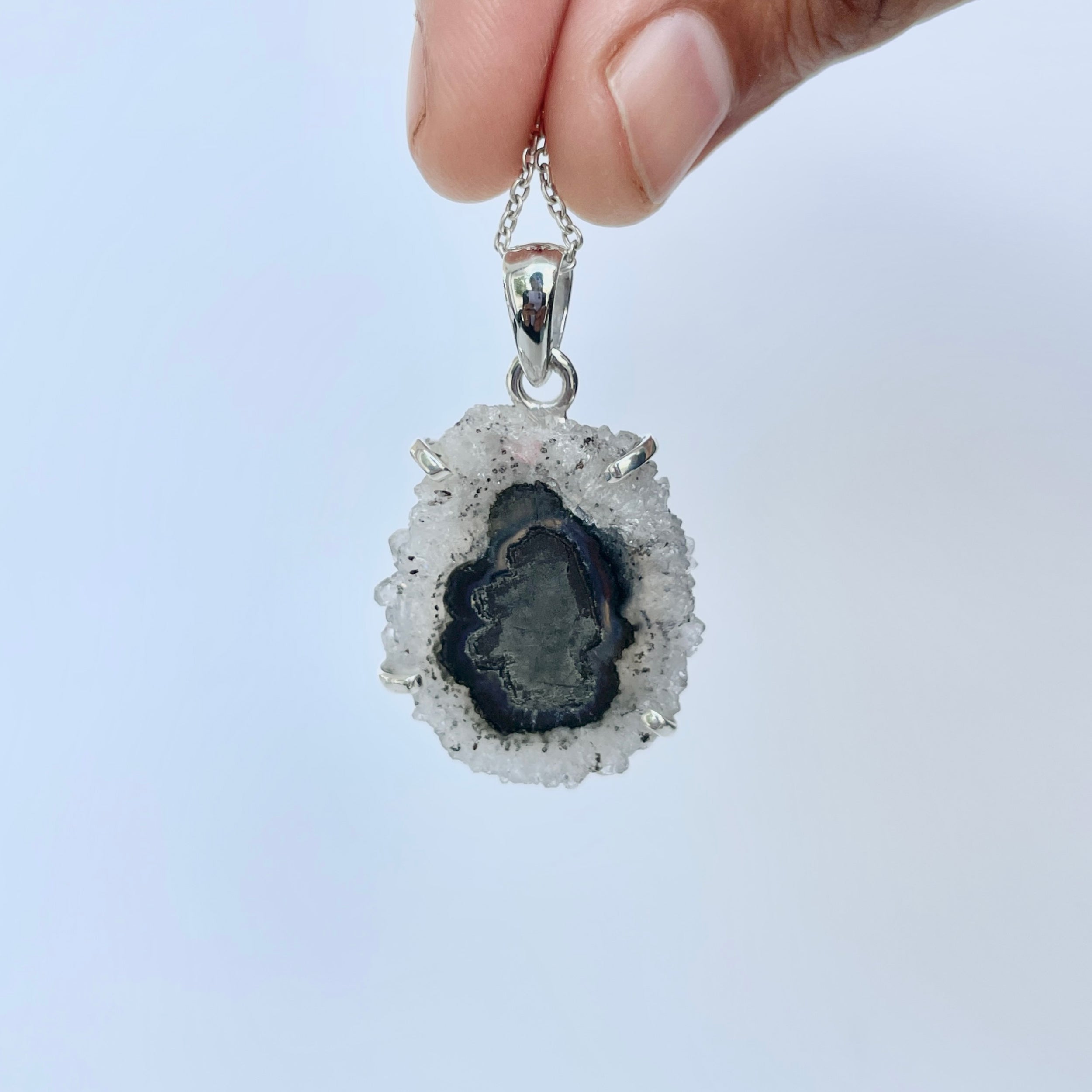 Amethyst Stalactite Pendant-(ASL-P-219.)
