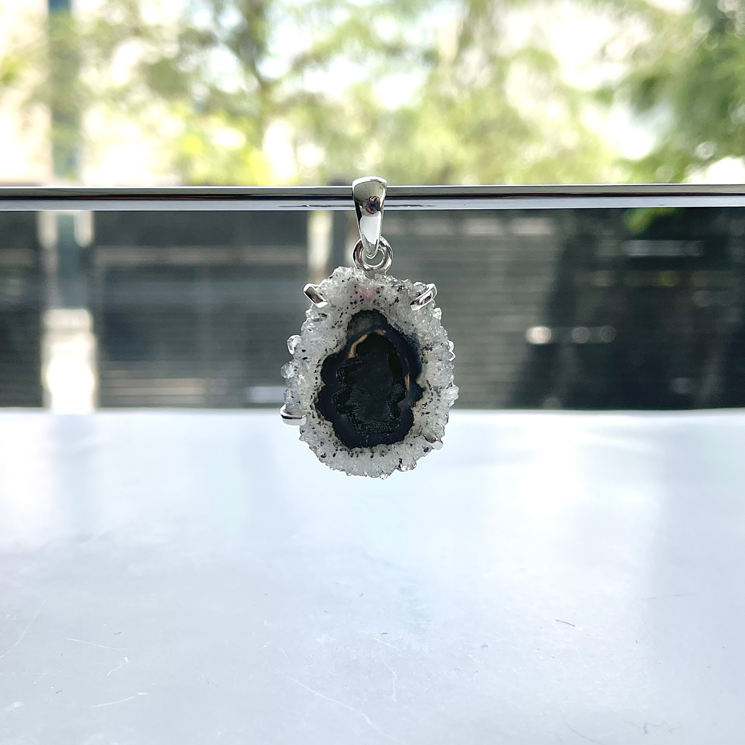 Amethyst Stalactite Pendant-(ASL-P-219.)