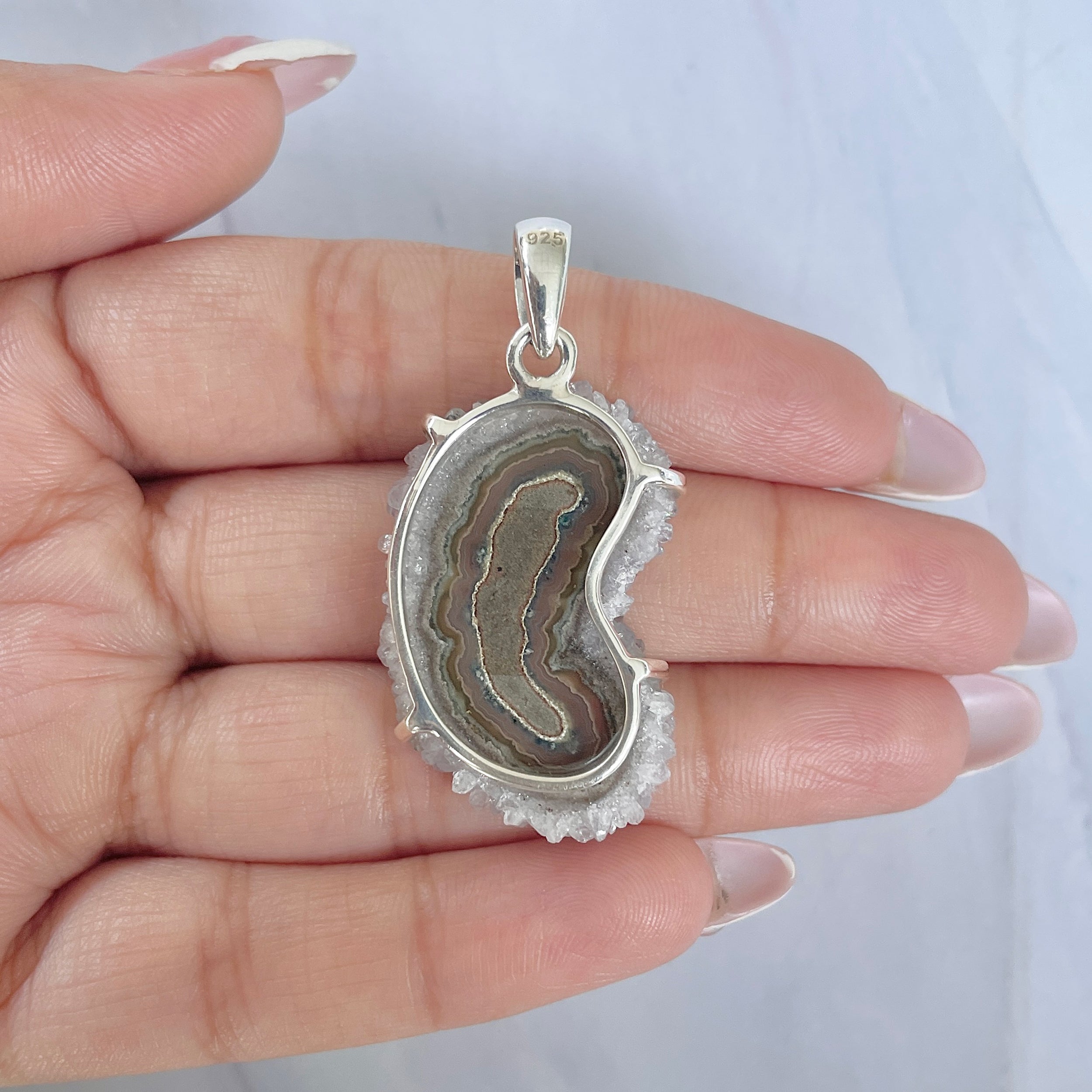 Amethyst Stalactite Pendant-(ASL-P-220.)