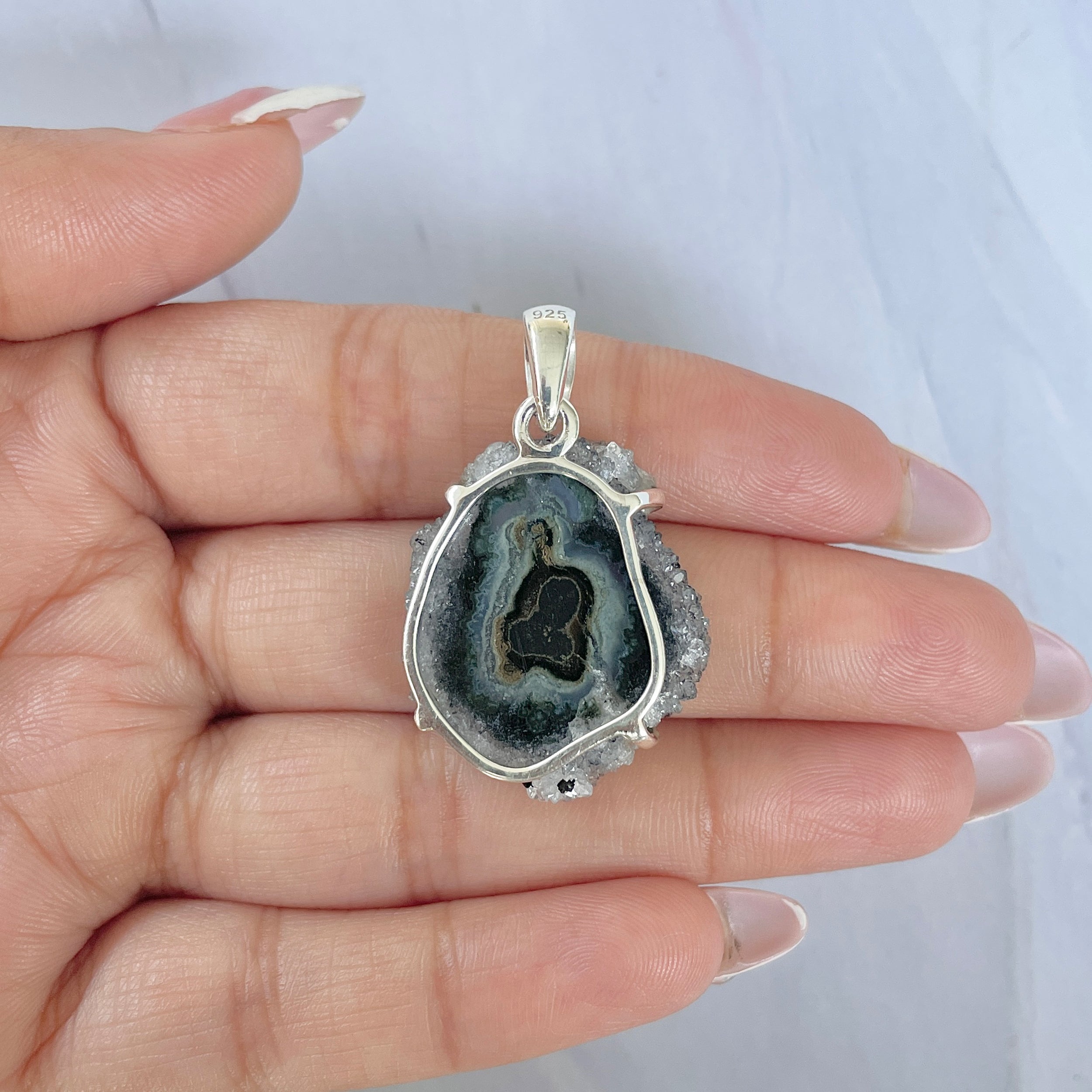 Amethyst Stalactite Pendant-(ASL-P-221.)