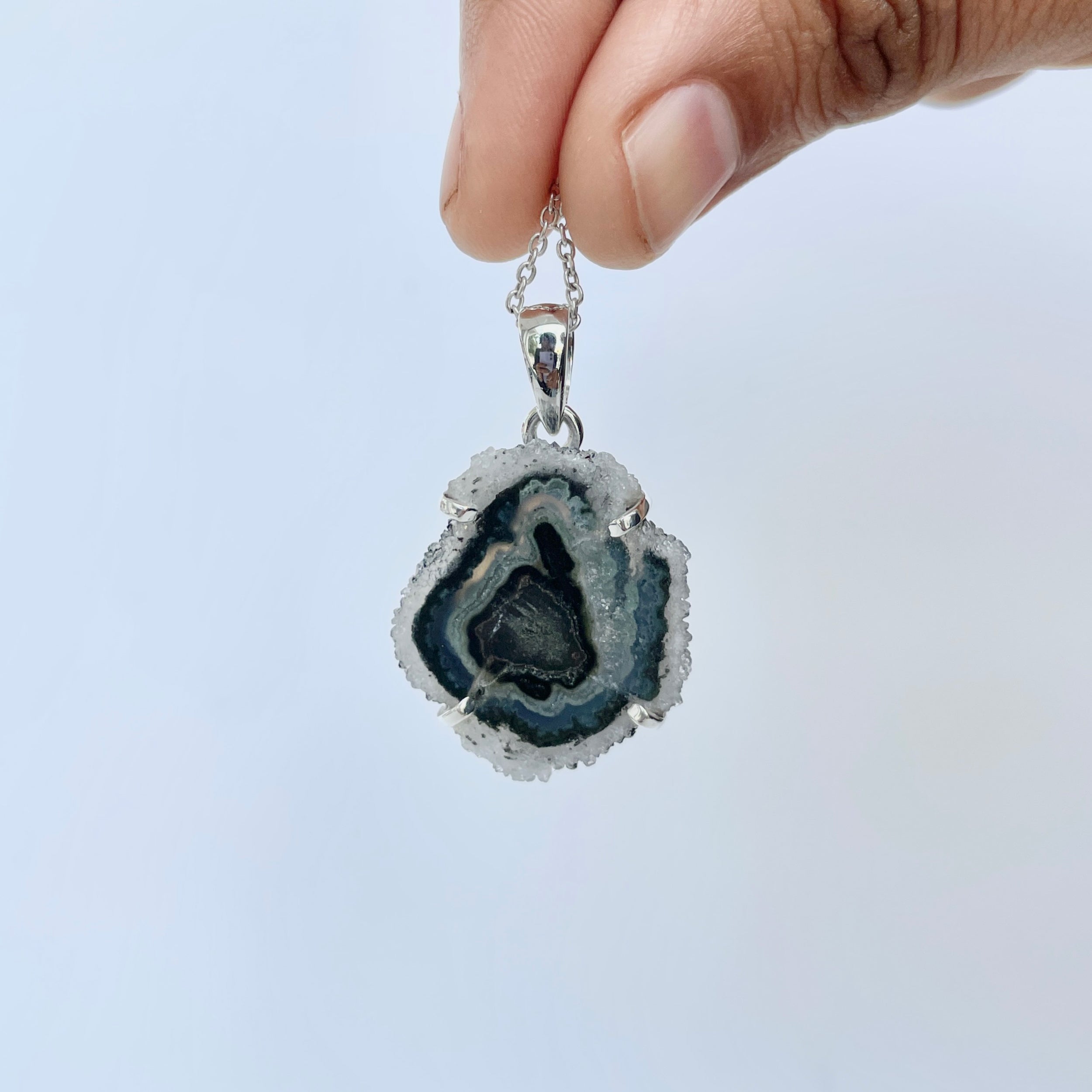 Amethyst Stalactite Pendant-(ASL-P-221.)