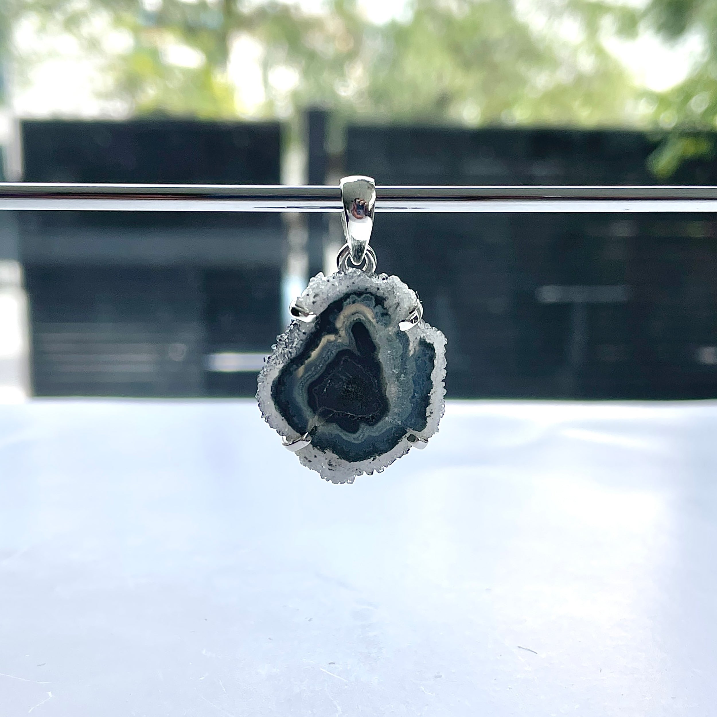 Amethyst Stalactite Pendant-(ASL-P-221.)